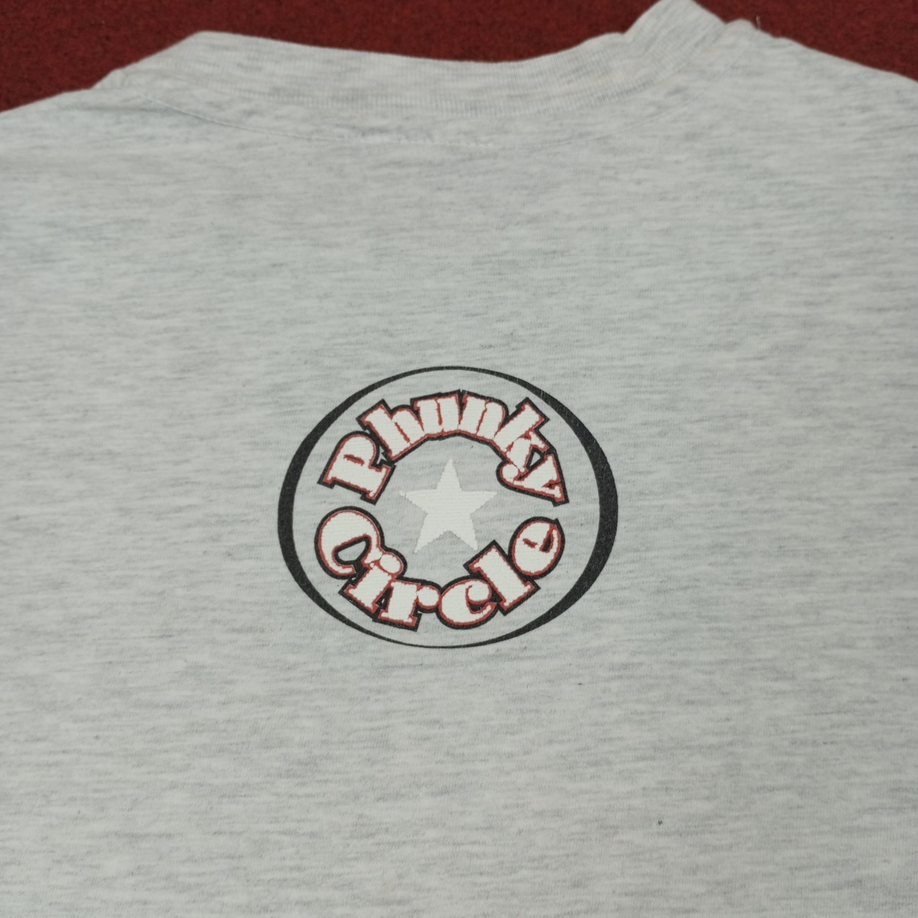 Vintage Phunky Circle Music Style Vintage Tshirt Size US XL / EU 56 / 4 - 4 Thumbnail