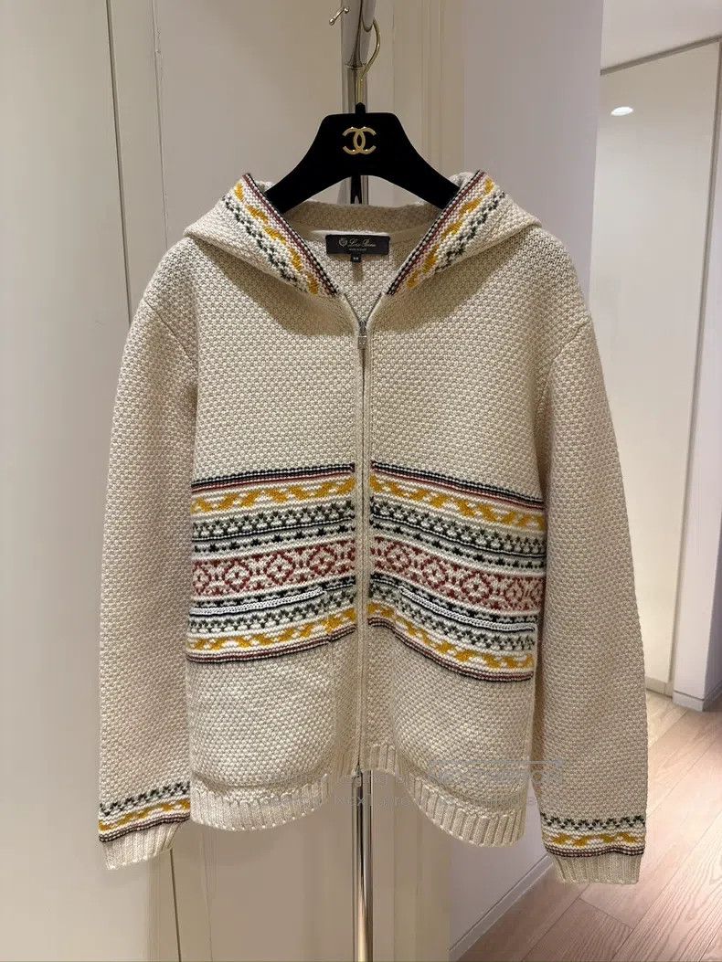 Loro Piana Loro Piana Fair Isle Pattern Cashmere Sweater Size XS / US 0-2 / IT 36-38 - 1 Thumbnail