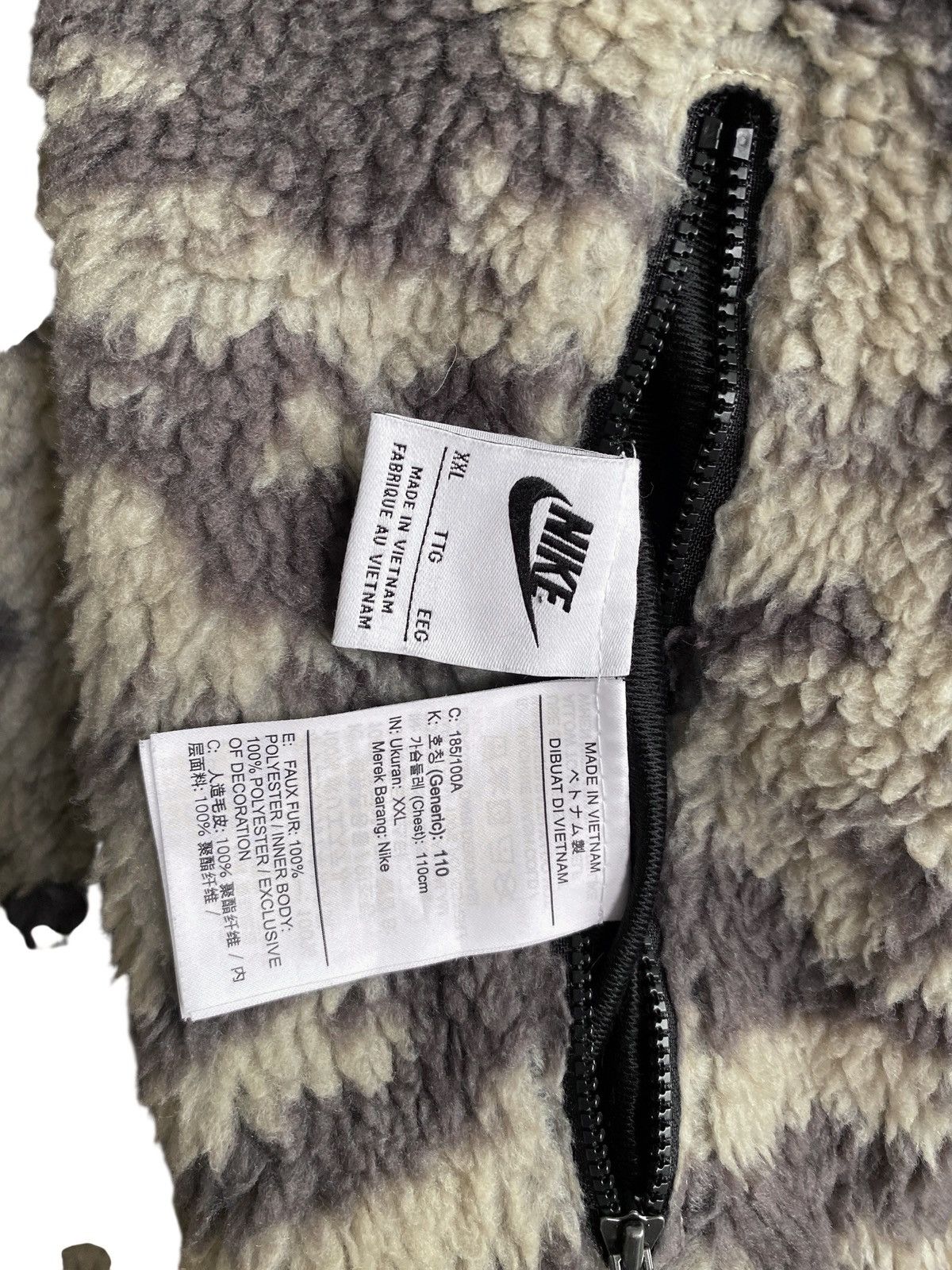 Nike Very Rare Vintage Nike Reversible Fleece Winterized 2000s Size US XXL / EU 58 / 5 - 13 Thumbnail