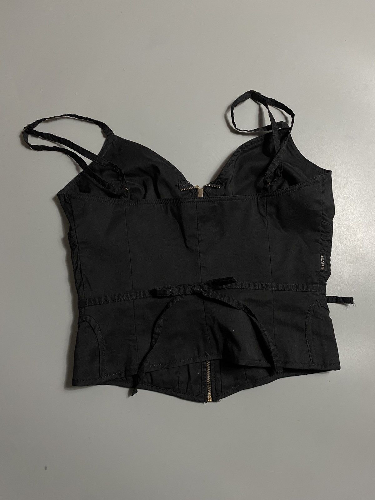 Moschino 2000s MOSCHINO VINTAGE RARE ZIP CORSET Size M / US 6-8 / IT 42-44 - 5 Thumbnail
