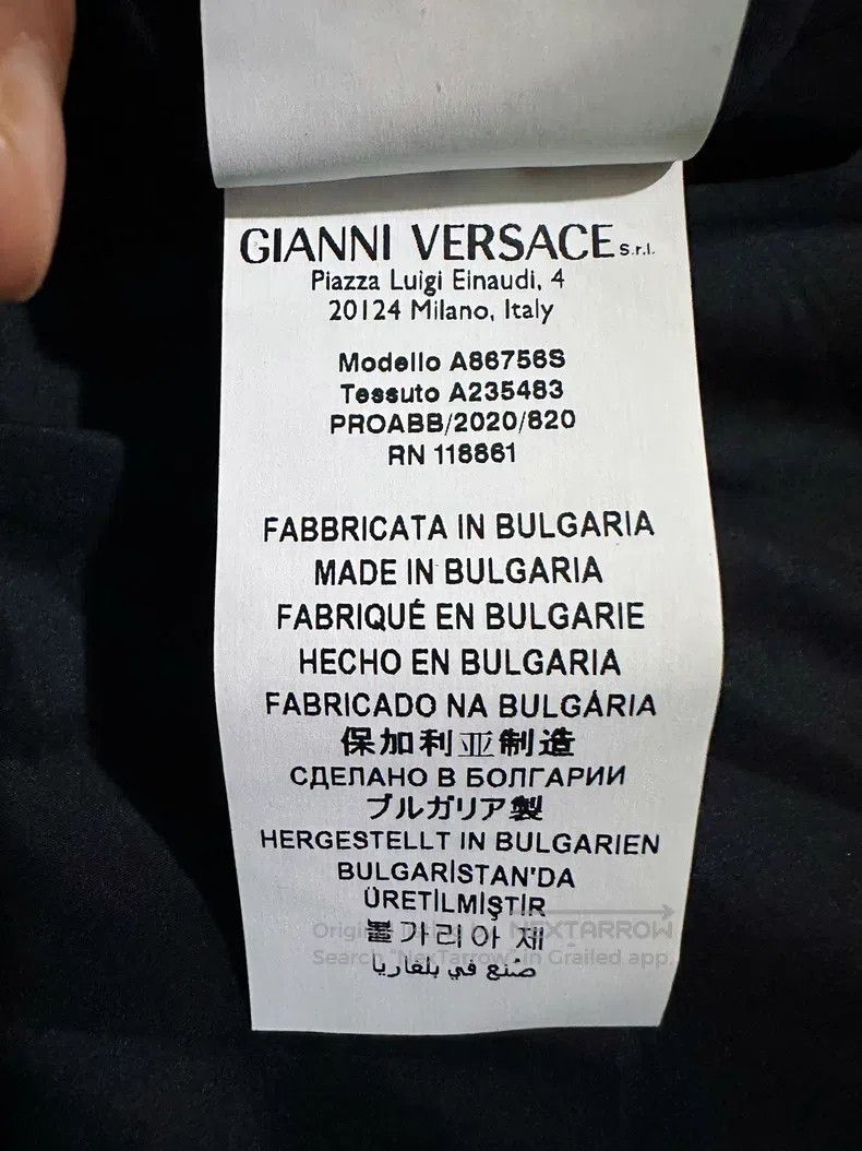 Versace Versace Egyptian leopard embroidered trench coat men's coa Size US XL / EU 56 / 4 - 8 Thumbnail