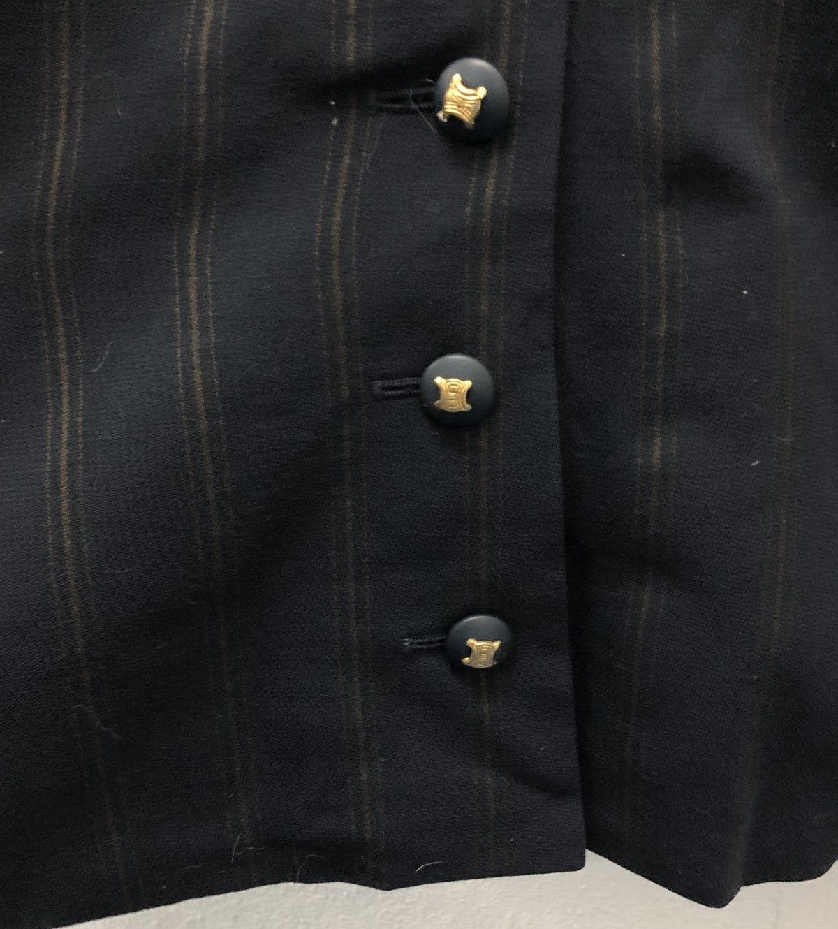 Celine CELINE Paris Vintage Wool Blazer - Made in France - Size 40 Size M / US 6-8 / IT 42-44 - 10 Thumbnail