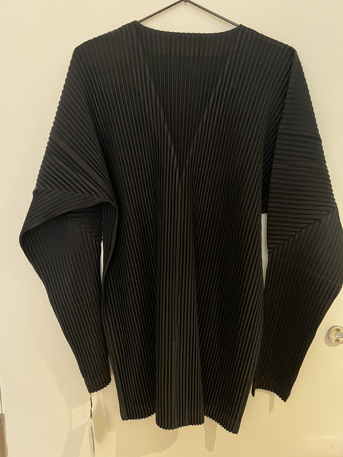 Issey Miyake HOMME PLISSÉ ISSEY MIYAKE Jacket Black Pleated 4 X- Large Size US XL / EU 56 / 4 - 2 Thumbnail