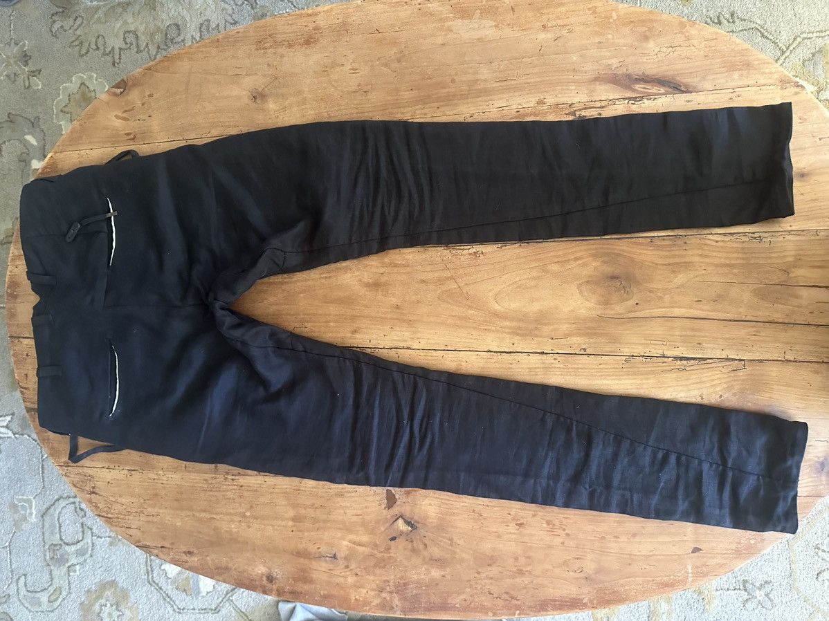 Boris Bidjan Saberi Boris Linen/Cotton Pants Size US 30 / EU 46 - 4 Thumbnail