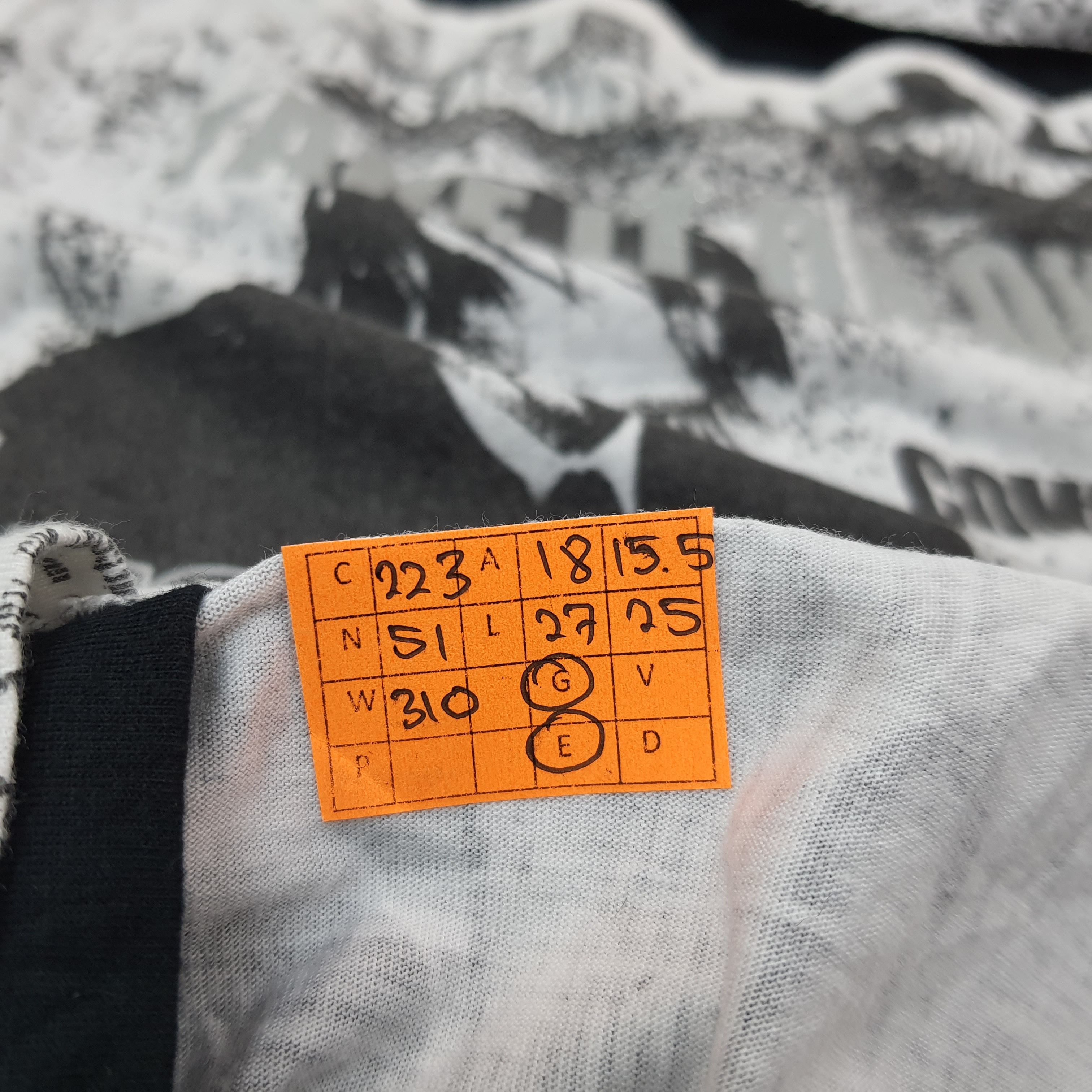 Vintage Vintage Dope.h Japanese Brand Emo Style Tshirt C223N51 Size US S / EU 44-46 / 1 - 8 Thumbnail