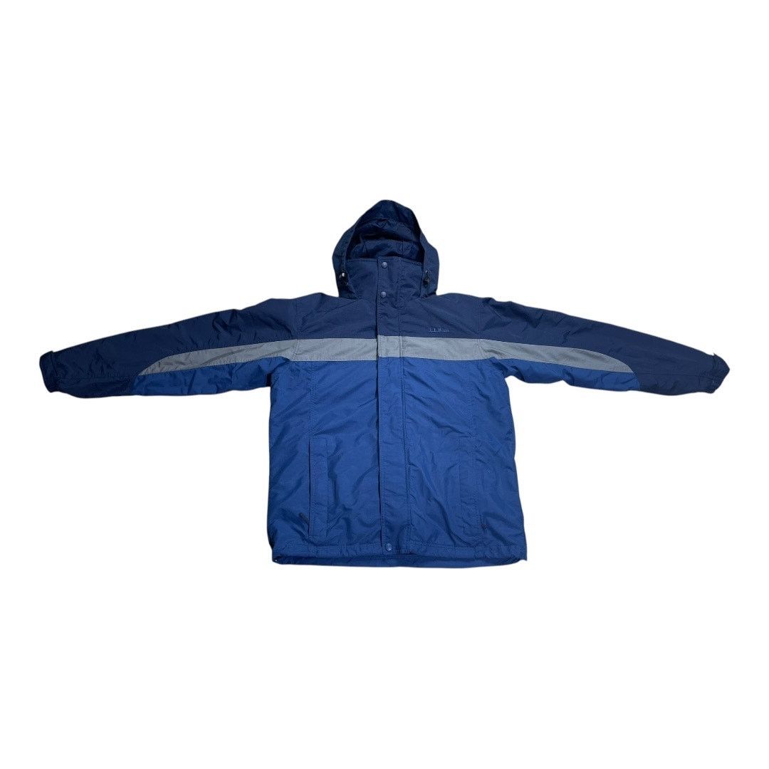 Vintage L.L. Bean Vintage Parka + Fleece Lining Blue Gray Small Size US S / EU 44-46 / 1 - 1 Thumbnail