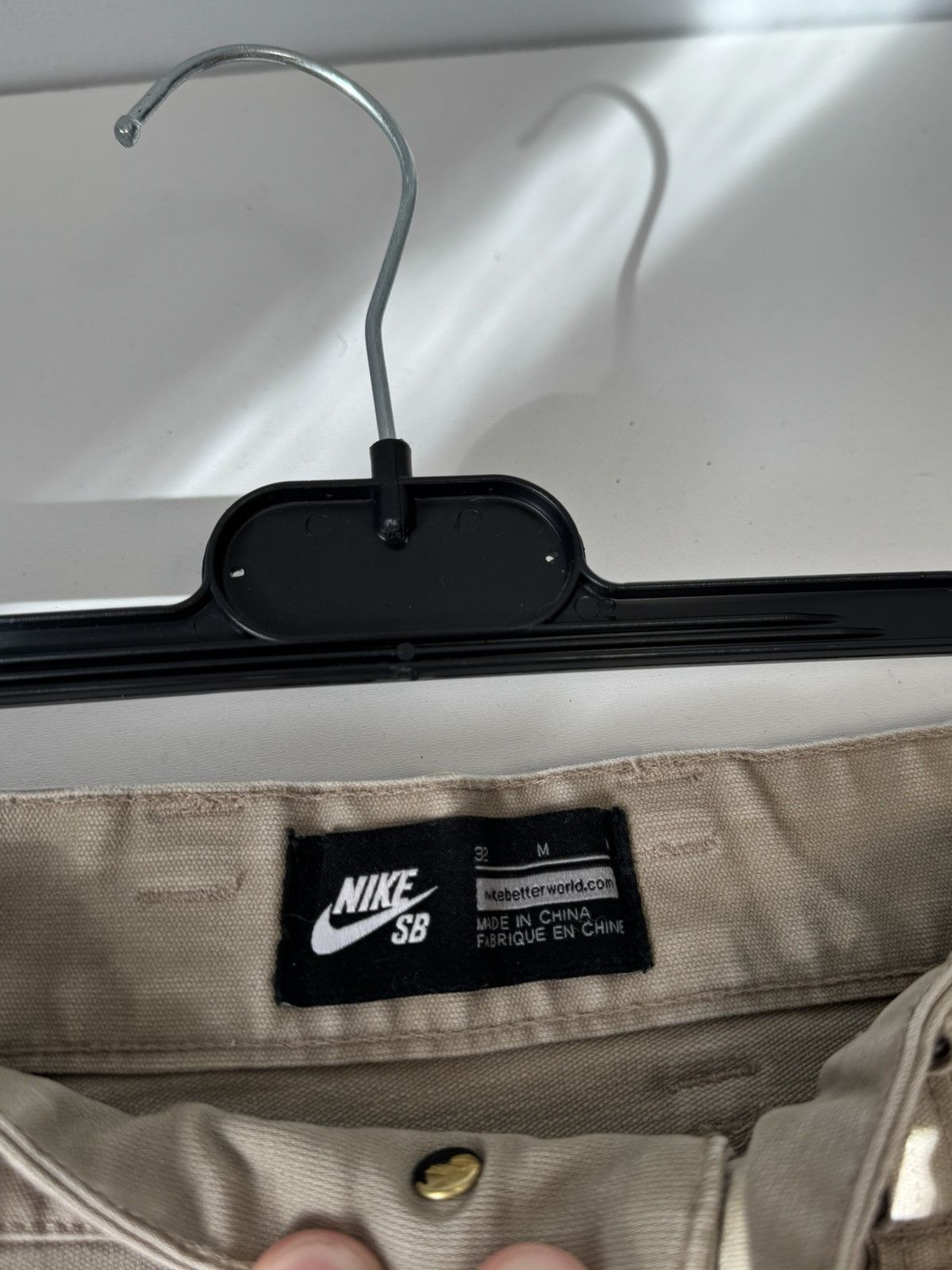 Nike × Vintage Nike SB Pants Cargo Reflective Y2K style Size US 32 / EU 48 - 17 Thumbnail