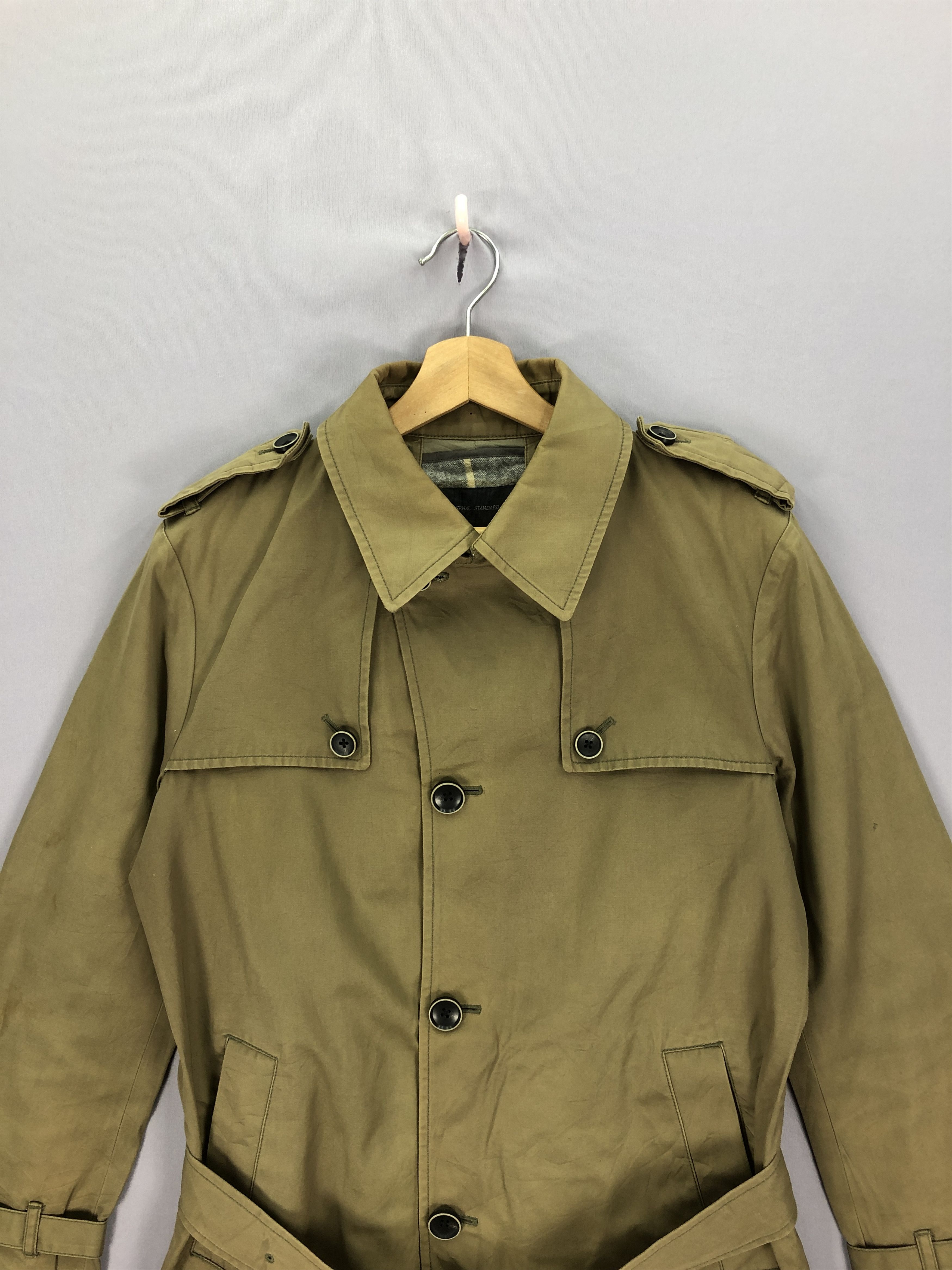 Japanese Brand × Vintage Vintage Journal Standard Long Trench Jackets Japanese Brand Size US S / EU 44-46 / 1 - 4 Thumbnail