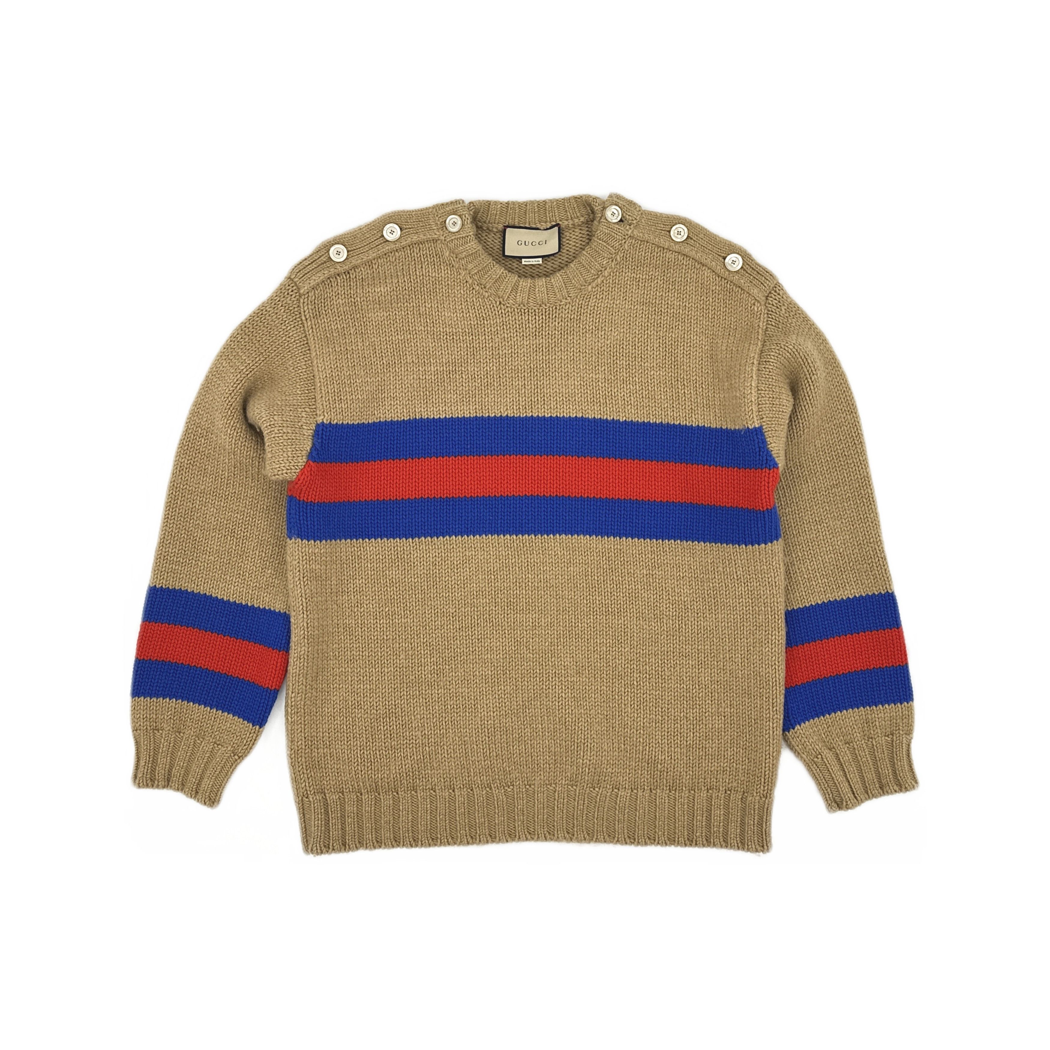 Gucci “Mare Gothicum” Striped Sweatshirt | Grailed