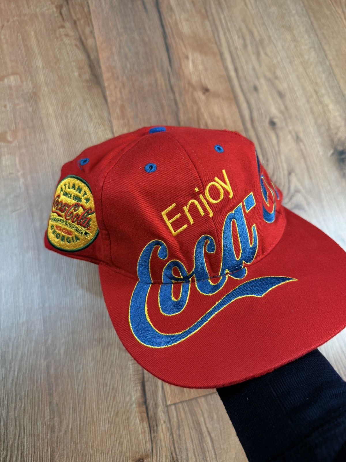 Other Vintage Coca Cola Enjoy Atlanta Snapback Cap Size ONE SIZE - 7 Thumbnail