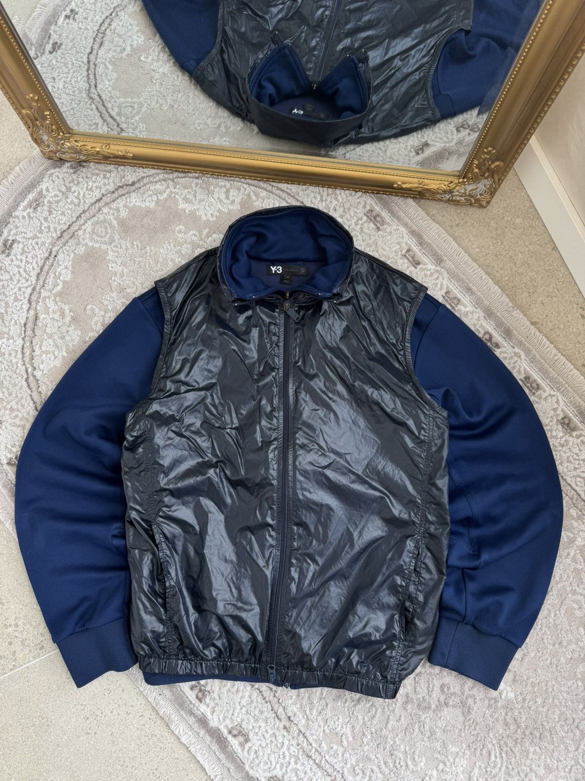 Y-3 Y-3 Yohji Yamamoto Track Top Modulare 2-in-1 Gilet integrato Size US L / EU 52-54 / 3 - 4 Thumbnail
