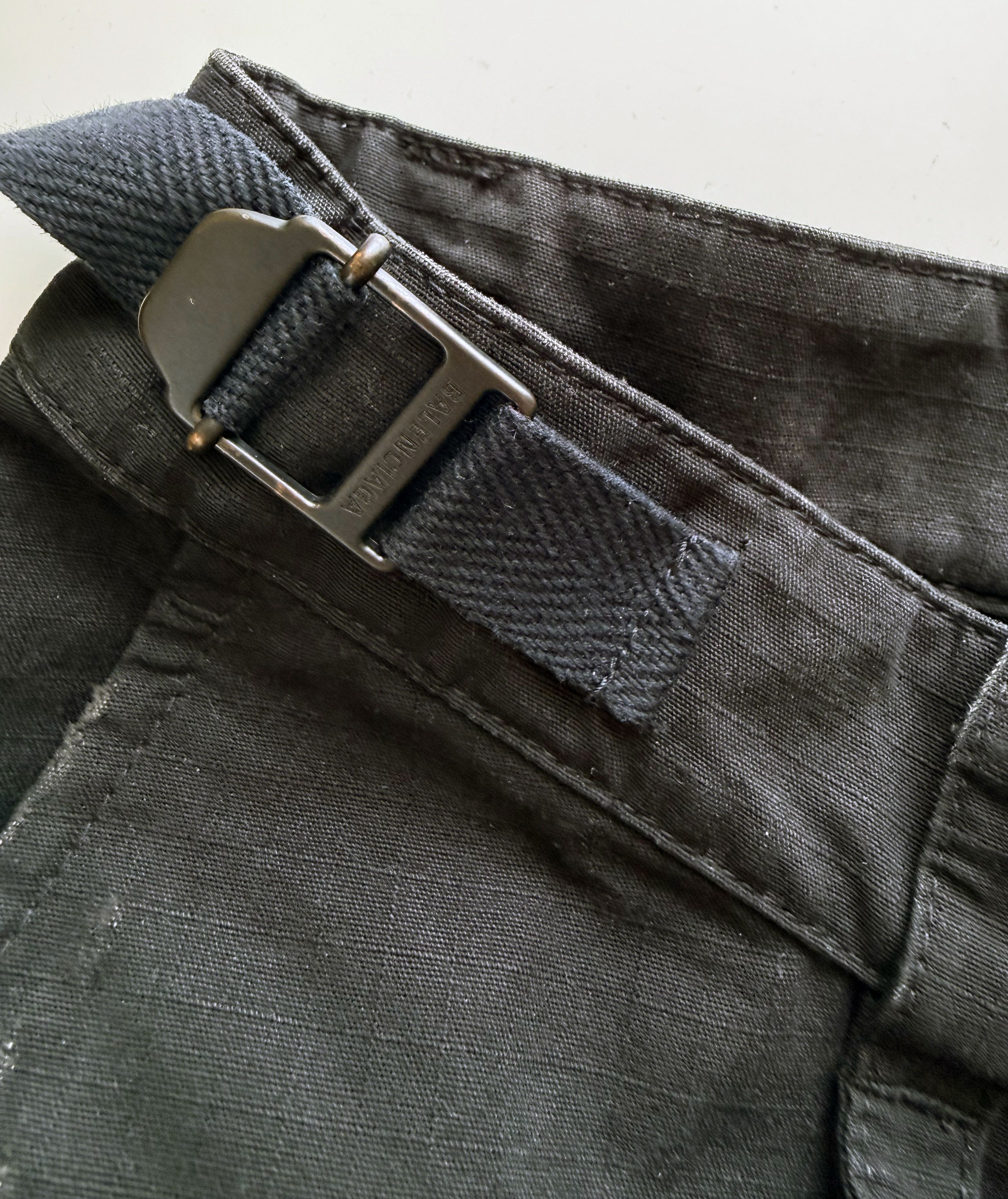 Balenciaga Balenciaga Minimal Cargo Pants Size US 34 / EU 50 - 4 Thumbnail