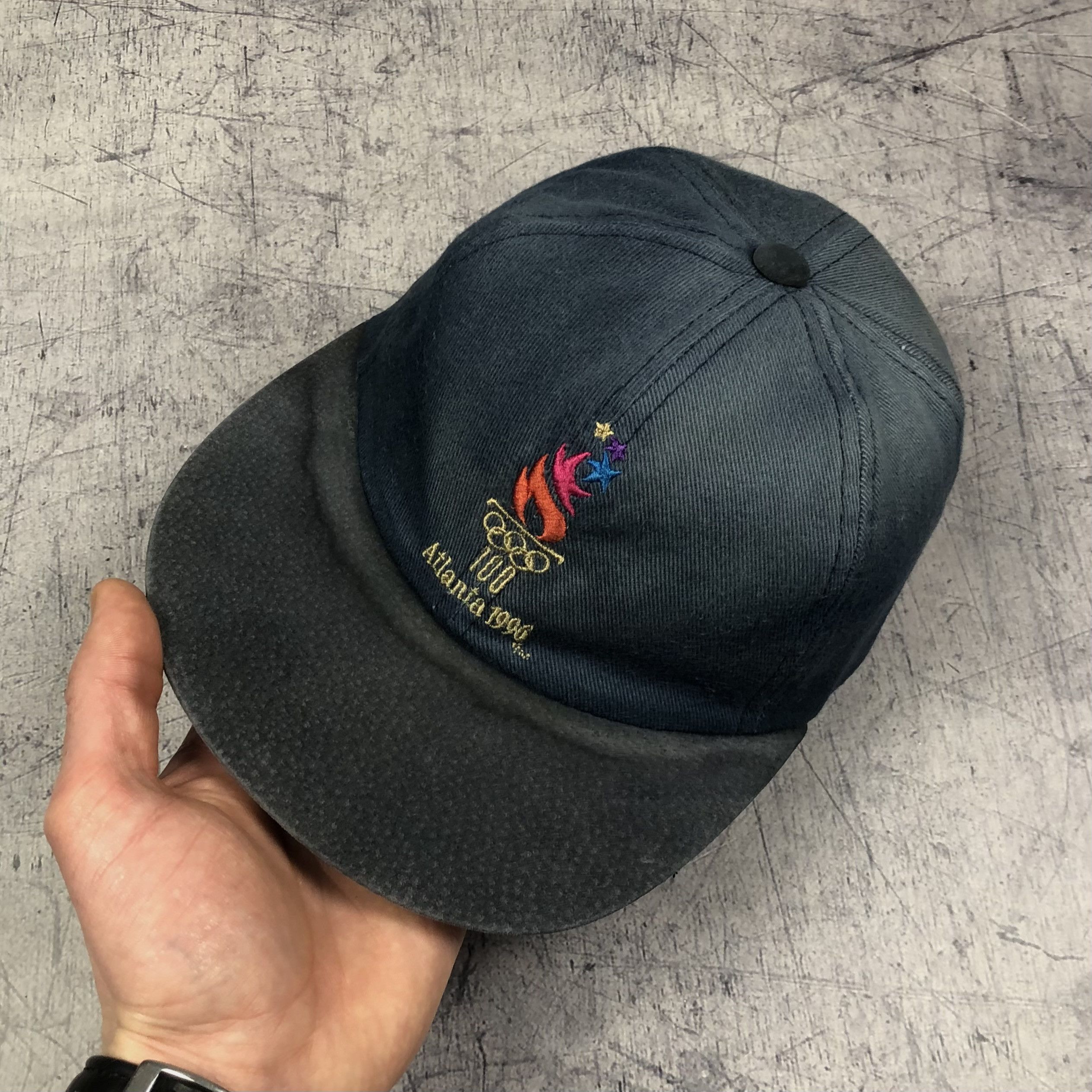 Vintage 1996 Atlanta Olympic Game Cap Size ONE SIZE - 3 Thumbnail