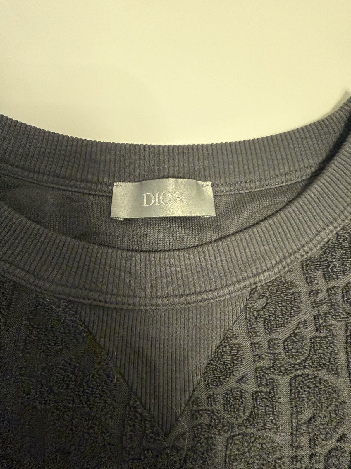 Dior Grey Dior Oblique Relaxed T-Shirt Size US S / EU 44-46 / 1 - 2 Thumbnail