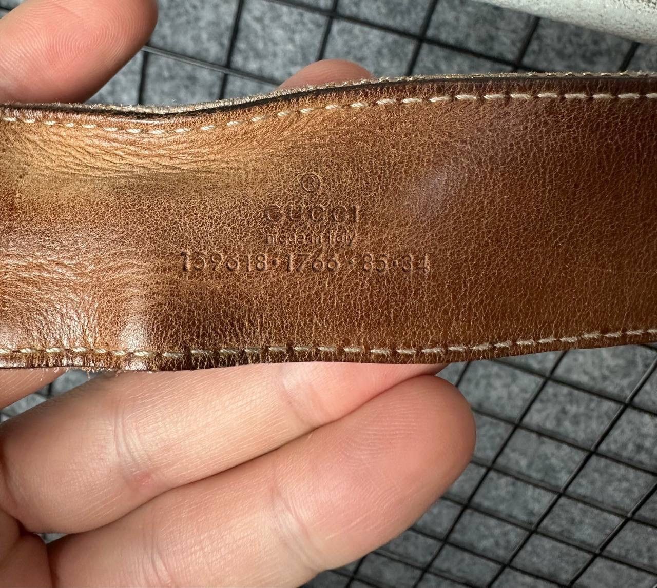 Gucci Gucci monogram GG belt one size Size ONE SIZE - 6 Thumbnail
