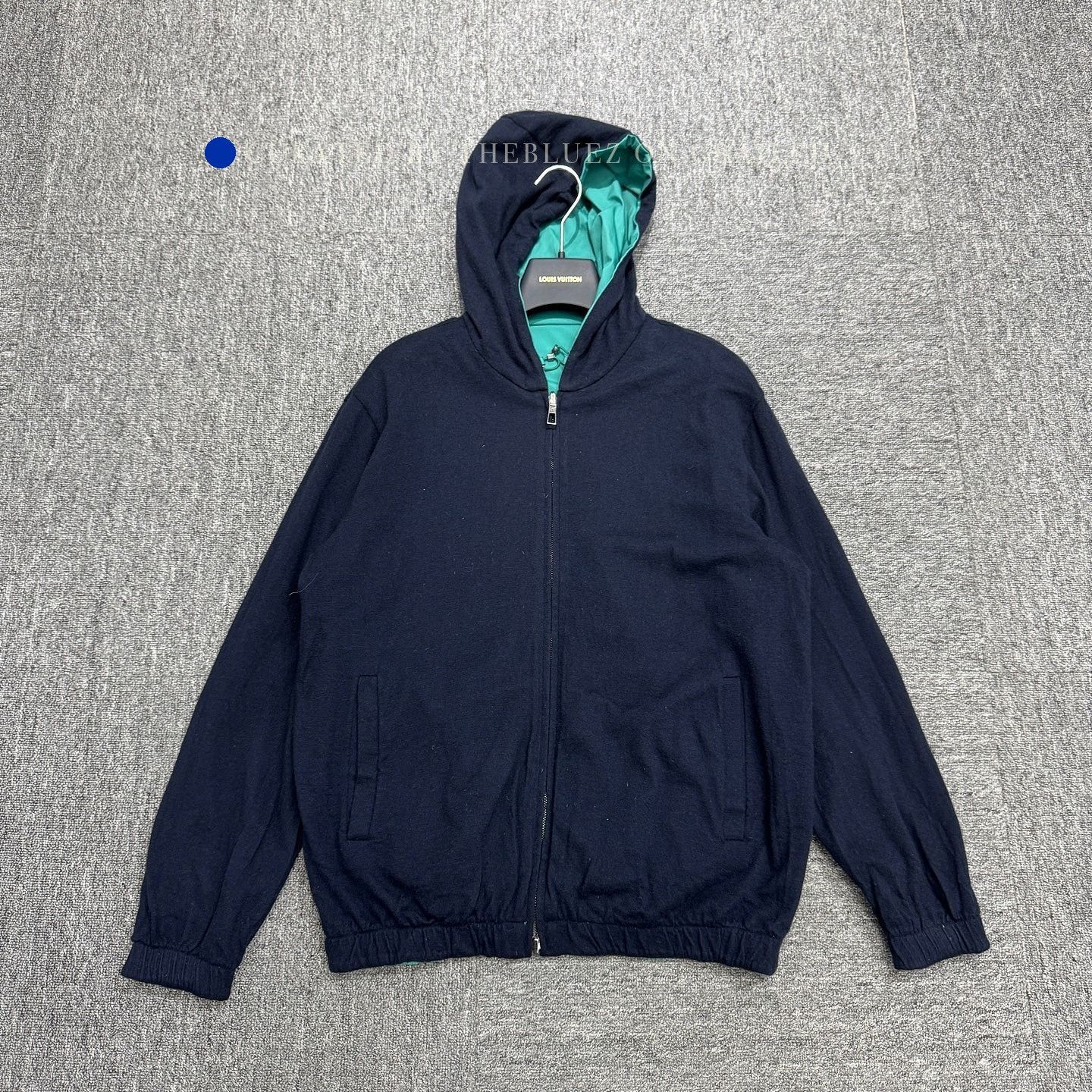 Loro Piana Multi Color Zip-Up Hoodie with Contrast Lining Size US S / EU 44-46 / 1 - 1 Thumbnail