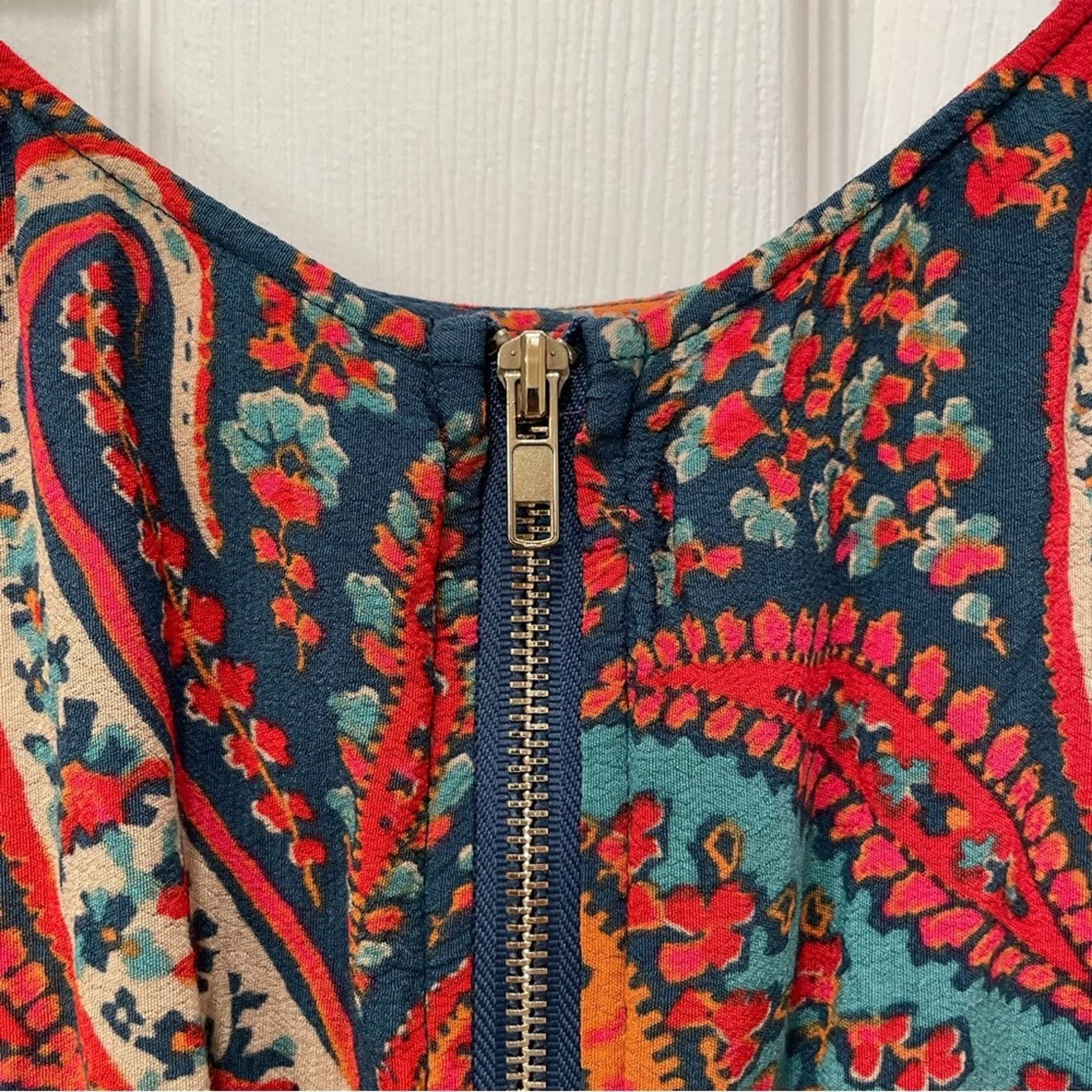 Free People Free People Paisley Print Dress 0 Size XS / US 0-2 / IT 36-38 - 5 Thumbnail