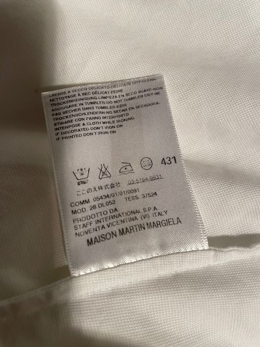 Maison Margiela Martin Margiela Ligne 14 - Smoking Shirt | Grailed