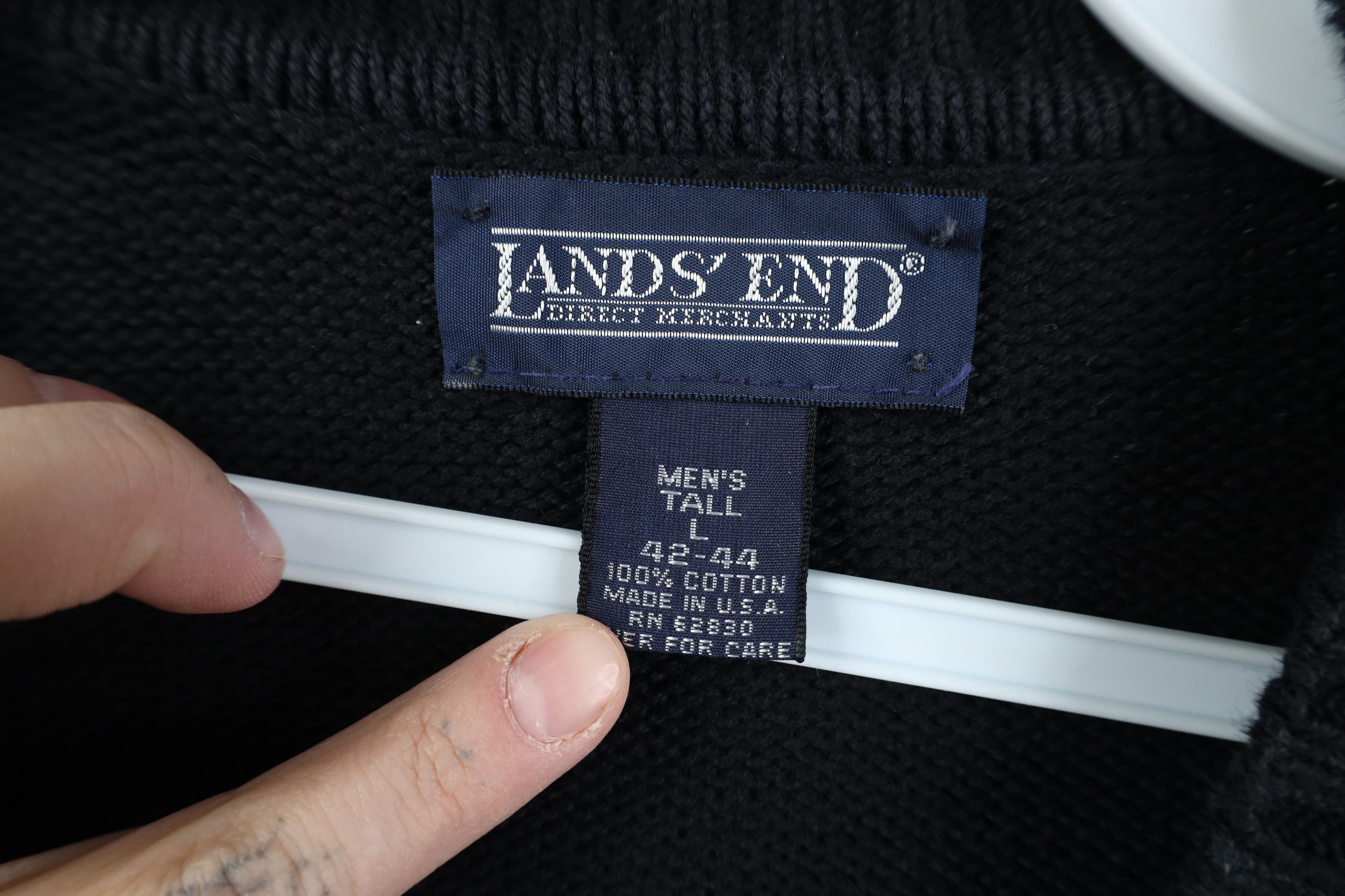 Lands' End Vintage 90s Lands End University of Findlay Sweater Size US L / EU 52-54 / 3 - 8 Thumbnail