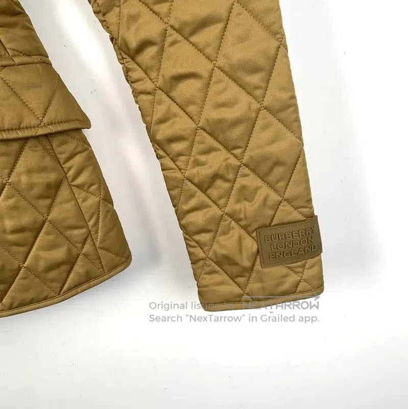 Burberry Burberry Women's Brown Quilted Cotton Jacket. Size XXS / US 00 / IT 34 - 4 Thumbnail