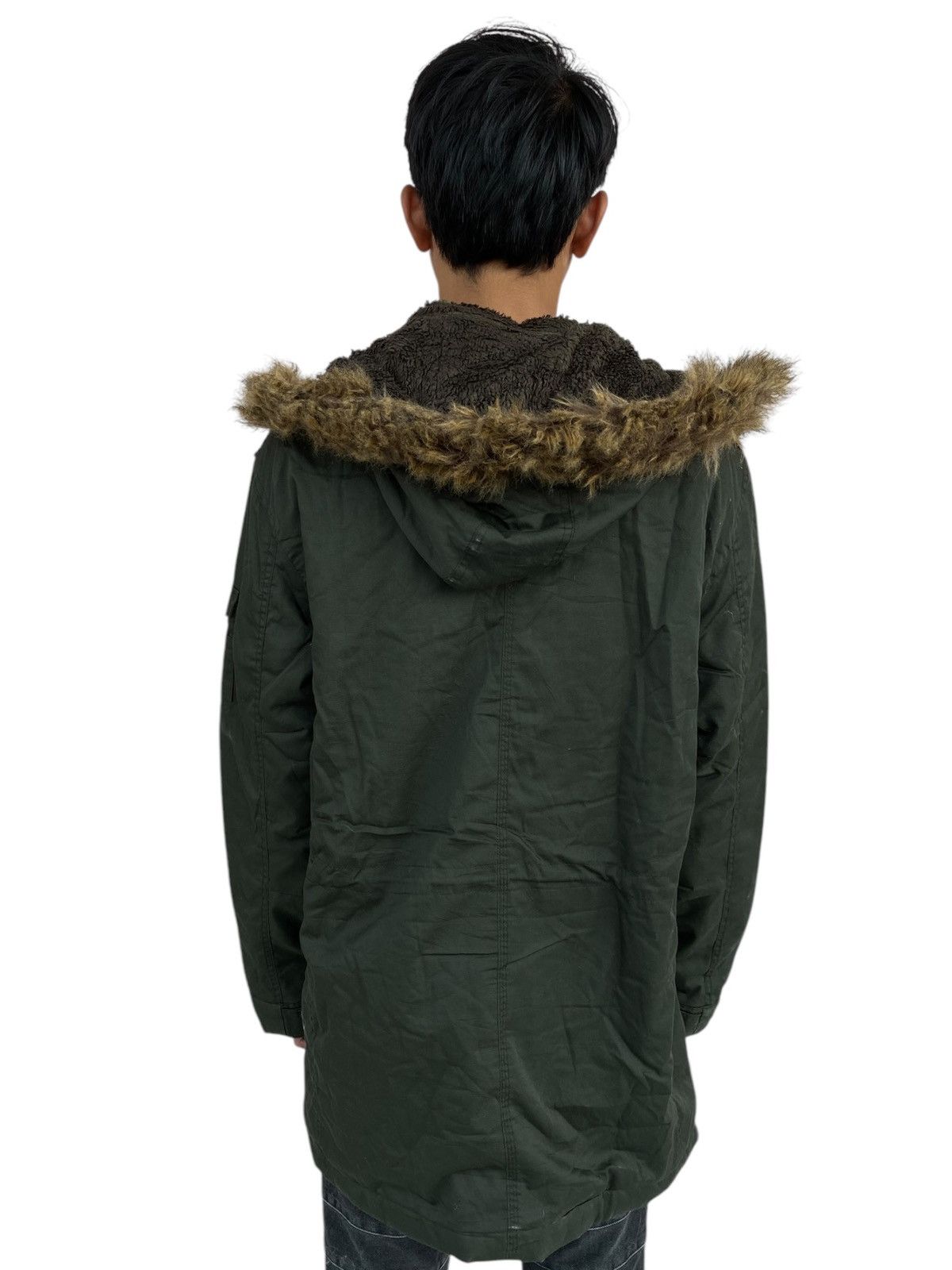 If Six Was Nine × Japanese Brand × Le Grande Bleu (L.G.B.) 2000s Back Number - Fur Hoodie Jacket Size US L / EU 52-54 / 3 - 3 Thumbnail