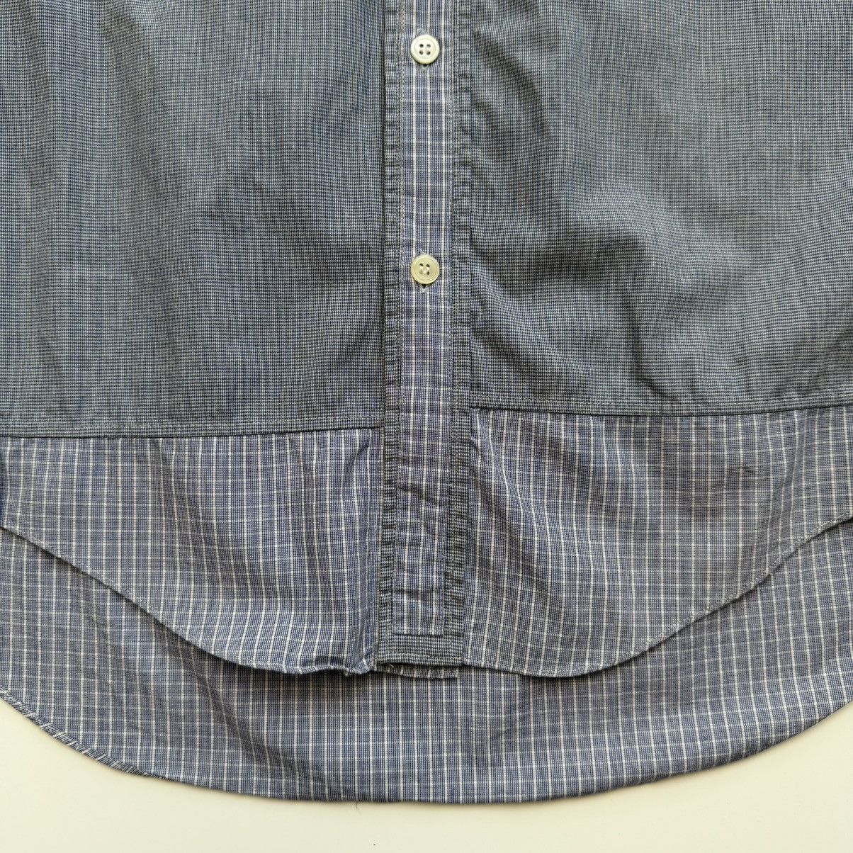 Yuji Yamada 1990s Yuji Yamada Contrast Panel Button Up Shirt Size US M / EU 48-50 / 2 - 6 Thumbnail