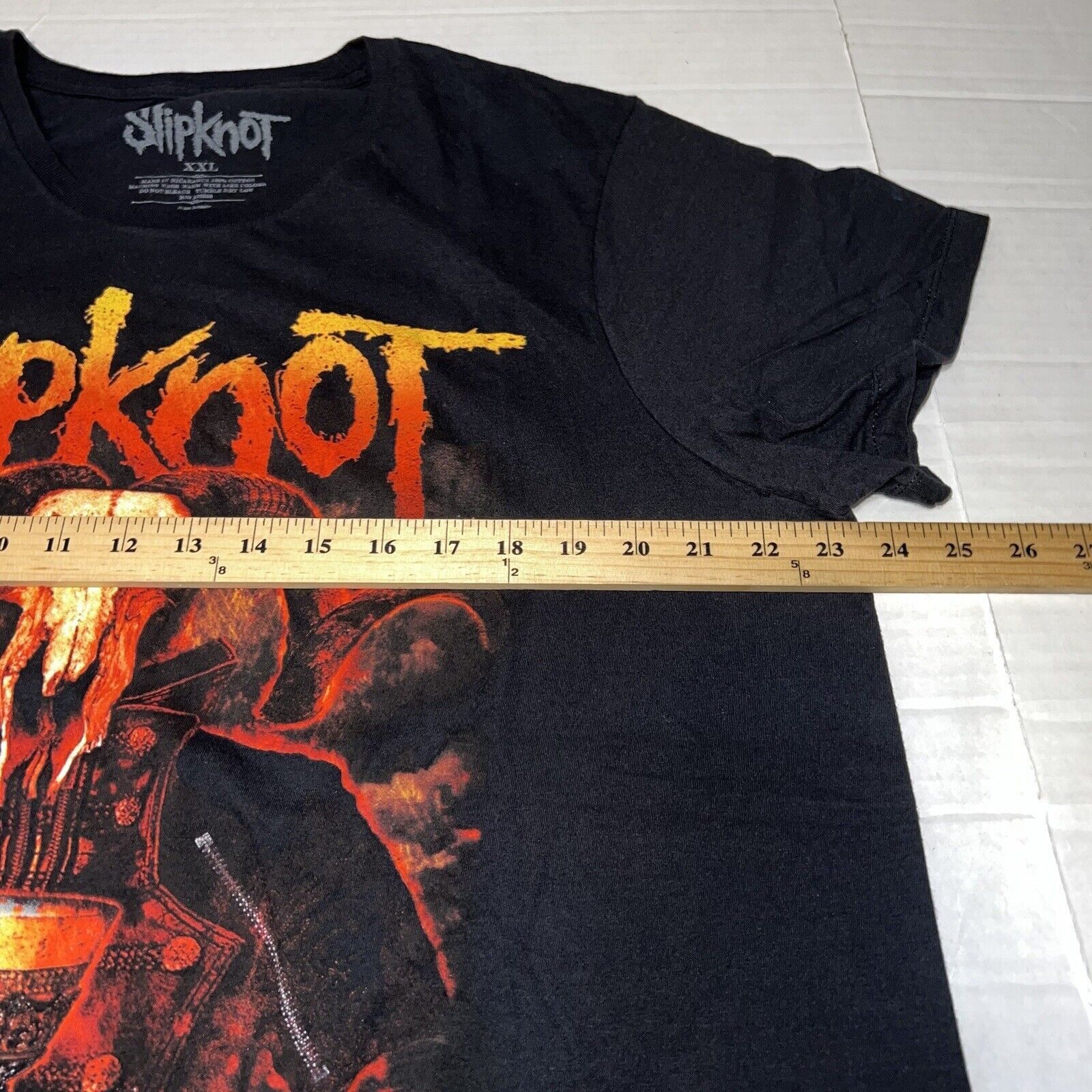 Slipknot Slipknot Goat Logo Black Womens 2XL Fitted Graphic T-Shirt Size XXL / US 16-18 / IT 52-54 - 6 Thumbnail
