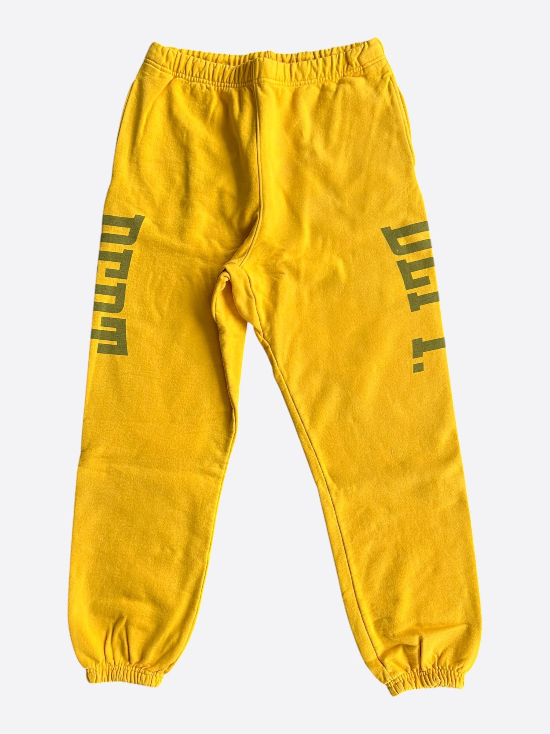 Gallery Dept. Gallery Dept Yellow Dept Gym Sweatpants Size US 36 / EU 52 - 2 Thumbnail