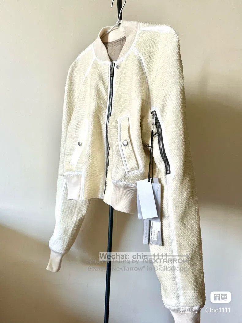Rick Owens RICK OWENS size 40 Mainline Pilot Sequin Jacket Size S / US 4 / IT 40 - 2 Thumbnail