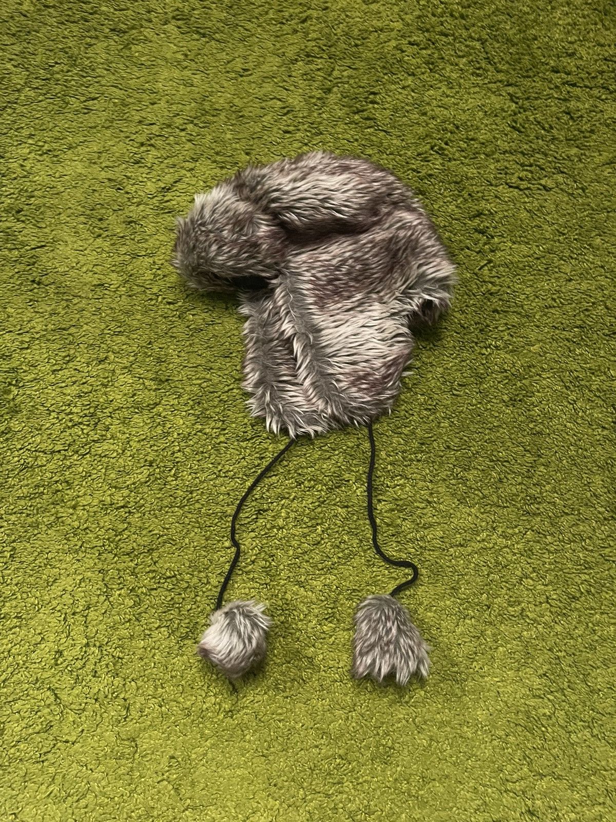 Hysteric Glamour × If Six Was Nine × Japanese Brand Y2K Japanese style fuzzy faux fur Ushanka Trapper hat Size 32 - 1 Thumbnail