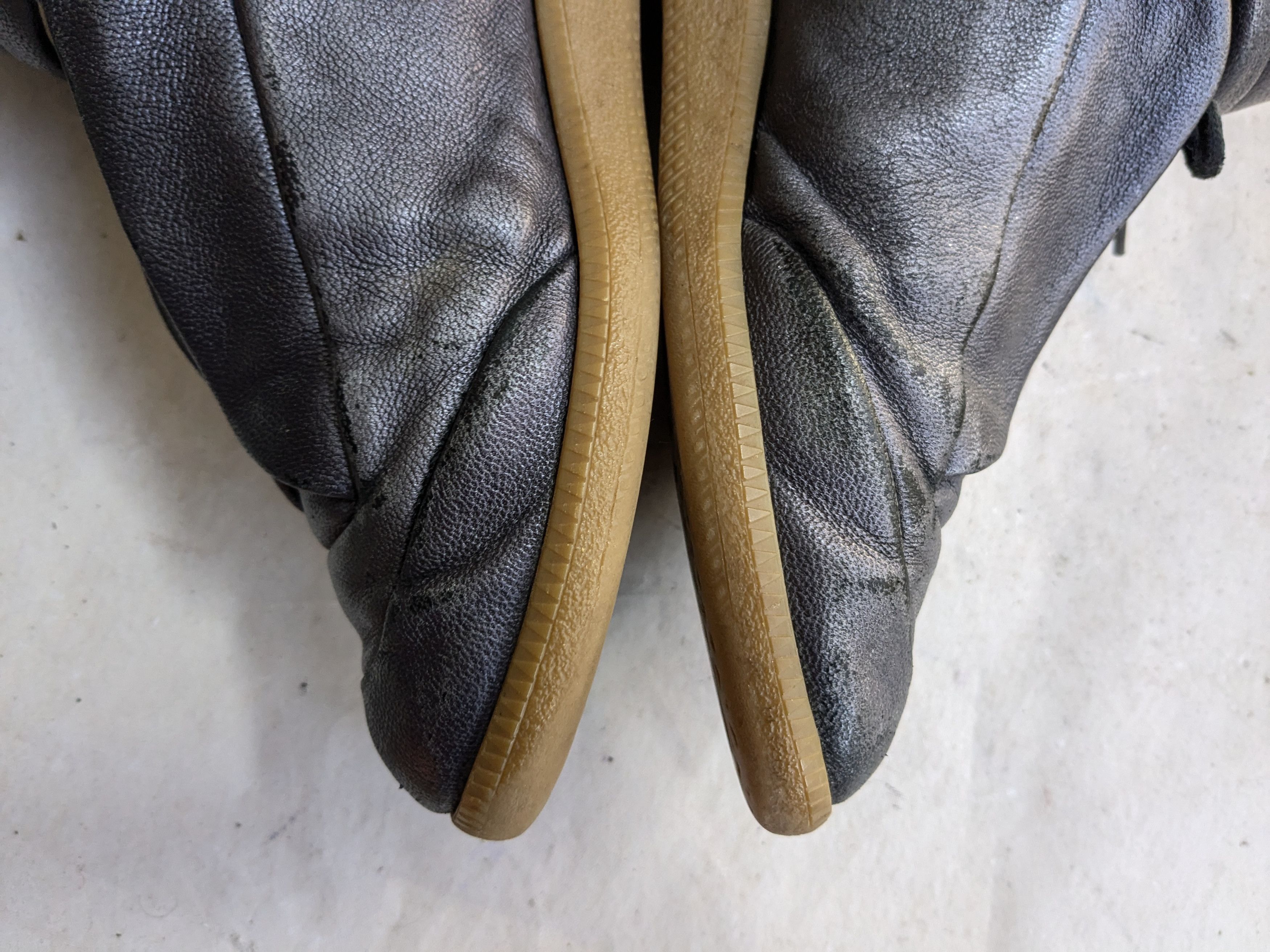Maison Margiela Metalized Camel Leather Future High-Top Sneakers 9 42 Size US 9 / EU 42 - 12 Thumbnail