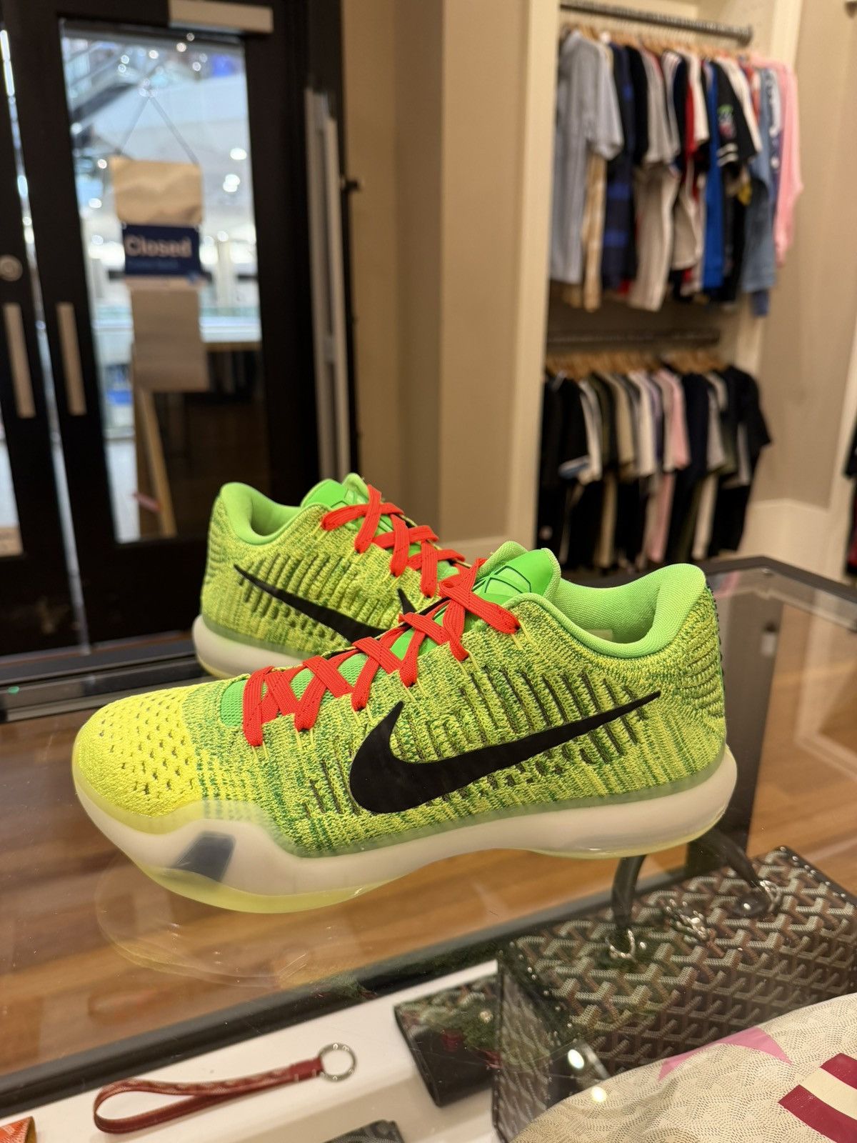 Nike Nike ID. Kobe 10 Elite ‘Grinch’ Size US 8 / EU 41 - 2 Thumbnail