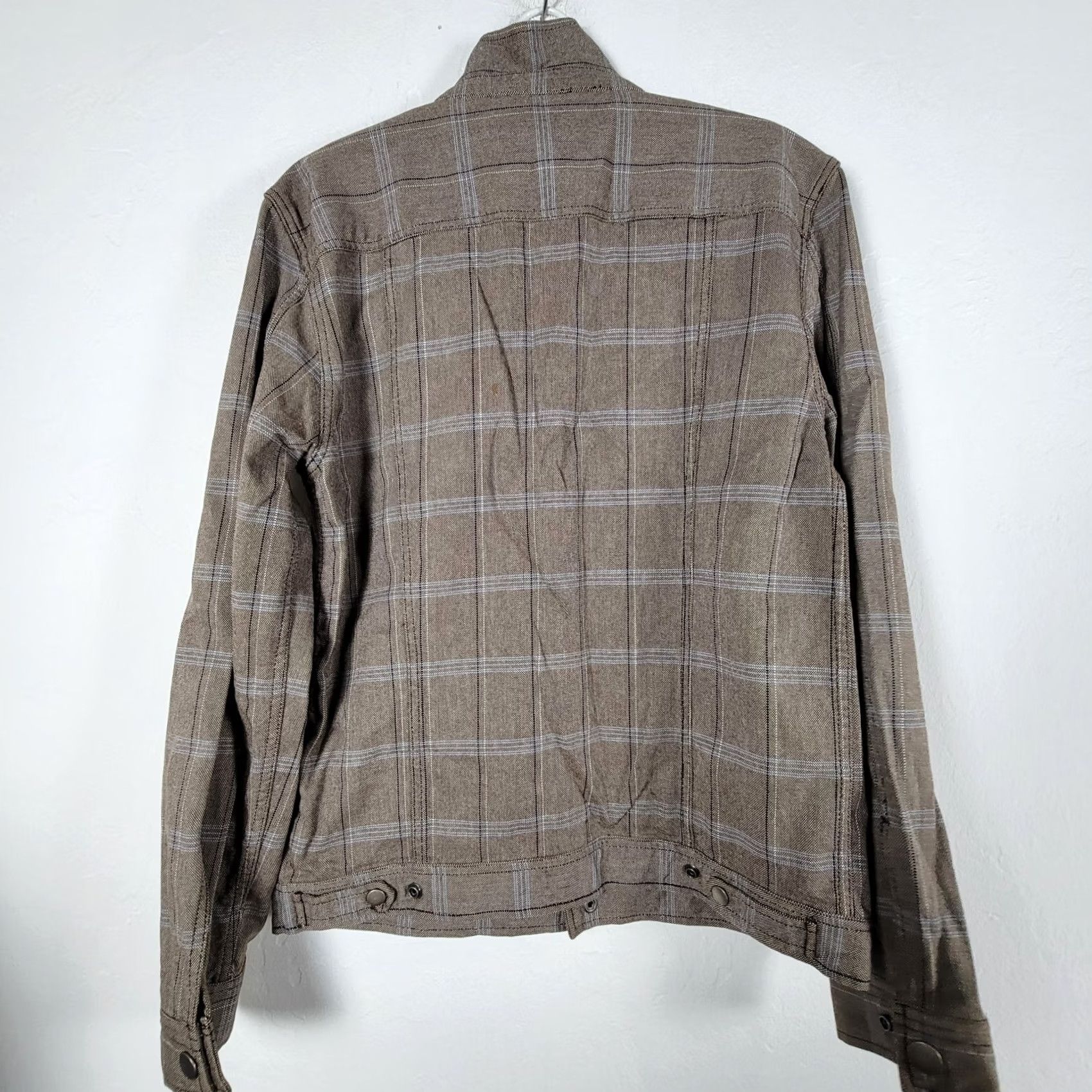 Marc by Marc Jacobs MARC By MARC JACOBS Men’s Tartan Check Denim Jacket Cotton XL Size US 36 / EU 52 - 2 Thumbnail