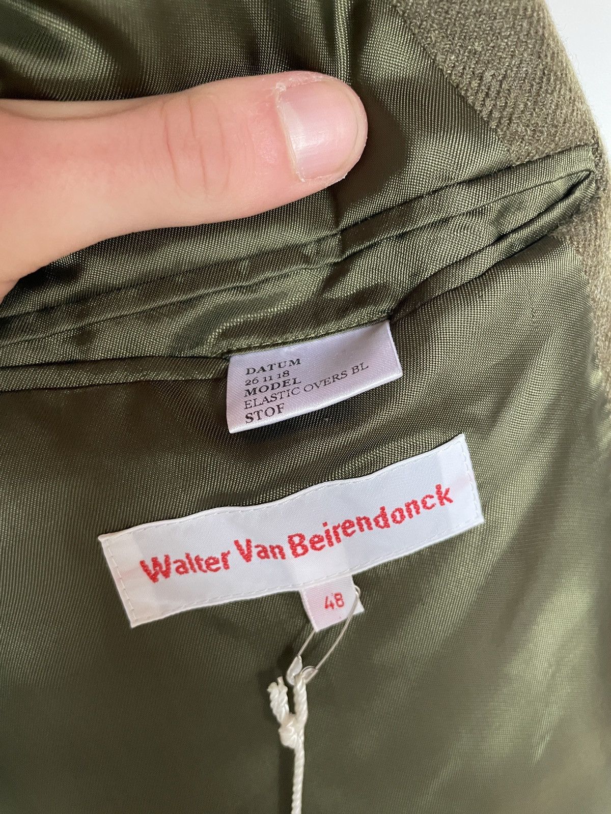 Walter Van Beirendonck Walter van beirendonck bondage blazer Size 48R - 4 Thumbnail