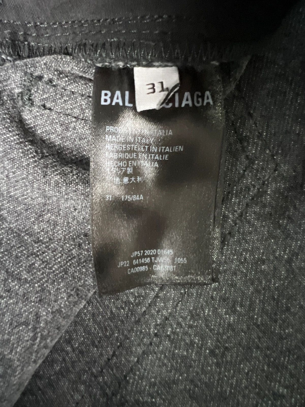 Balenciaga BALENCIAGA BAGGY CAMO JEANS SZ:W31 Size US 31 - 5 Thumbnail