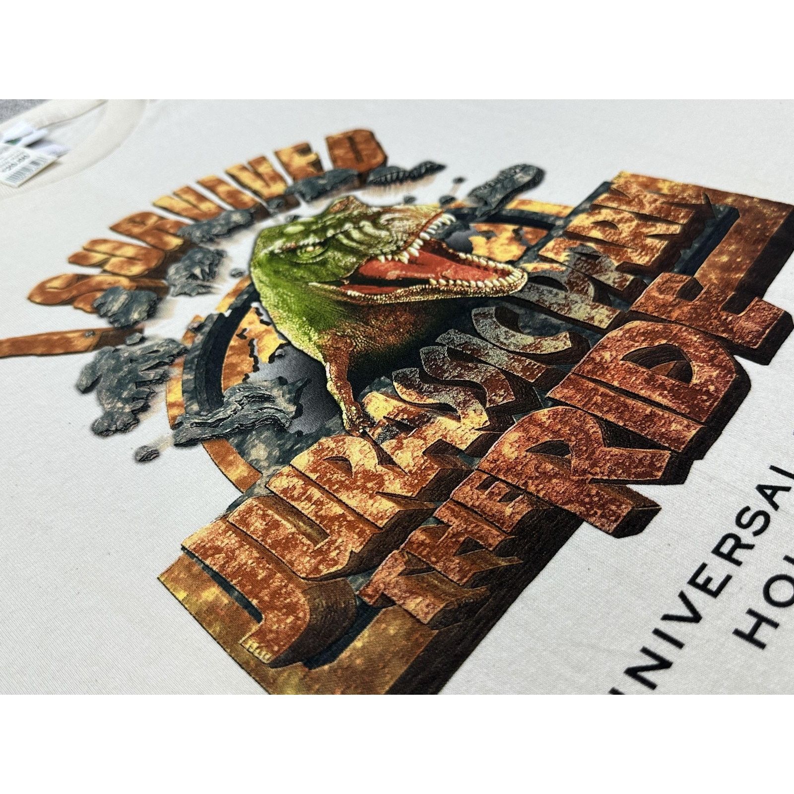 Universal Studios Jurassic Park Ride Shirt Sz XL Puffer Universal Studios USA Size US XL / EU 56 / 4 - 6 Thumbnail