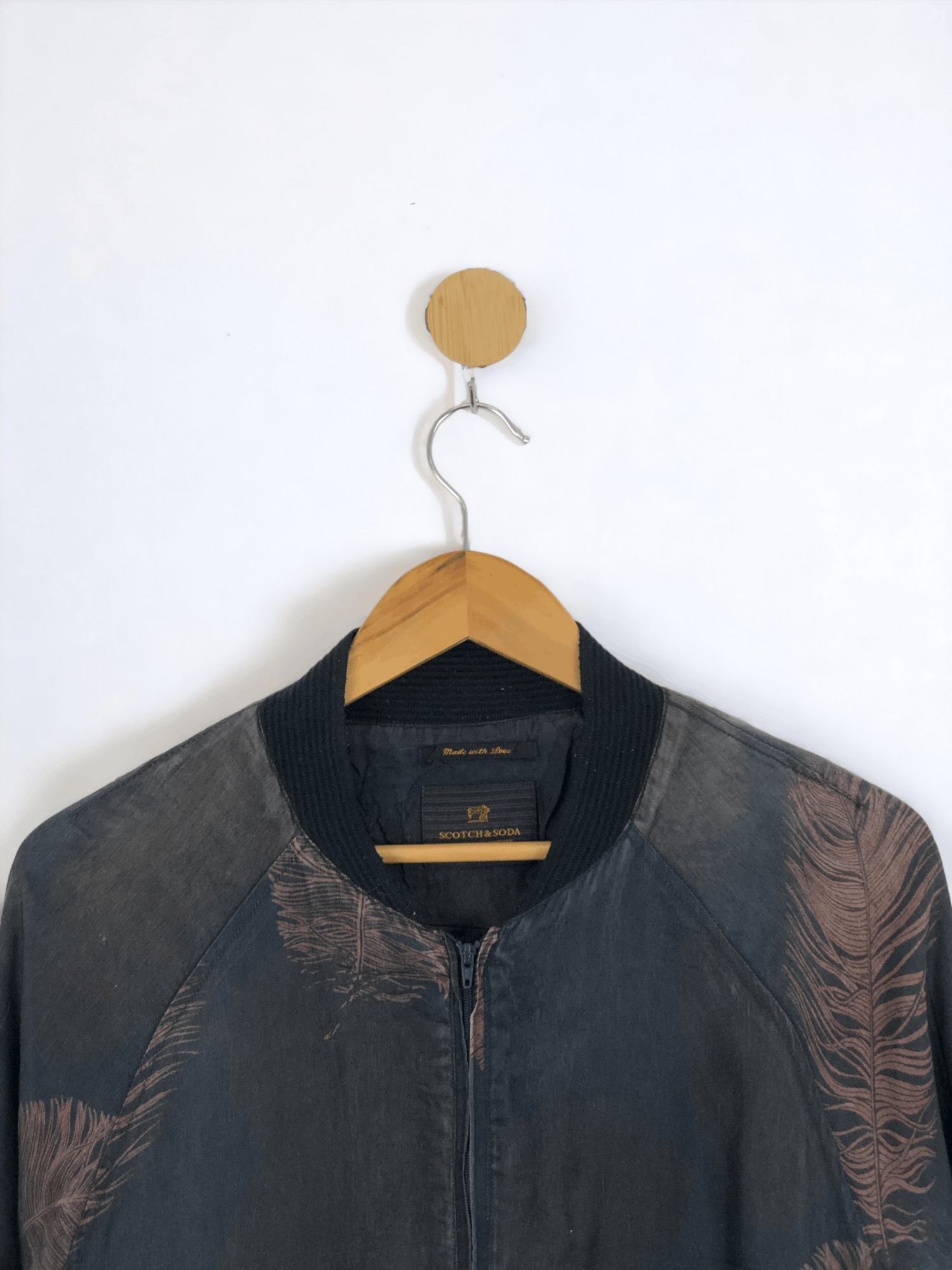 Scotch & Soda Vintage Scotch & Soda Geometric Zipper Up Jacket JA0024 Size US L / EU 52-54 / 3 - 2 Thumbnail