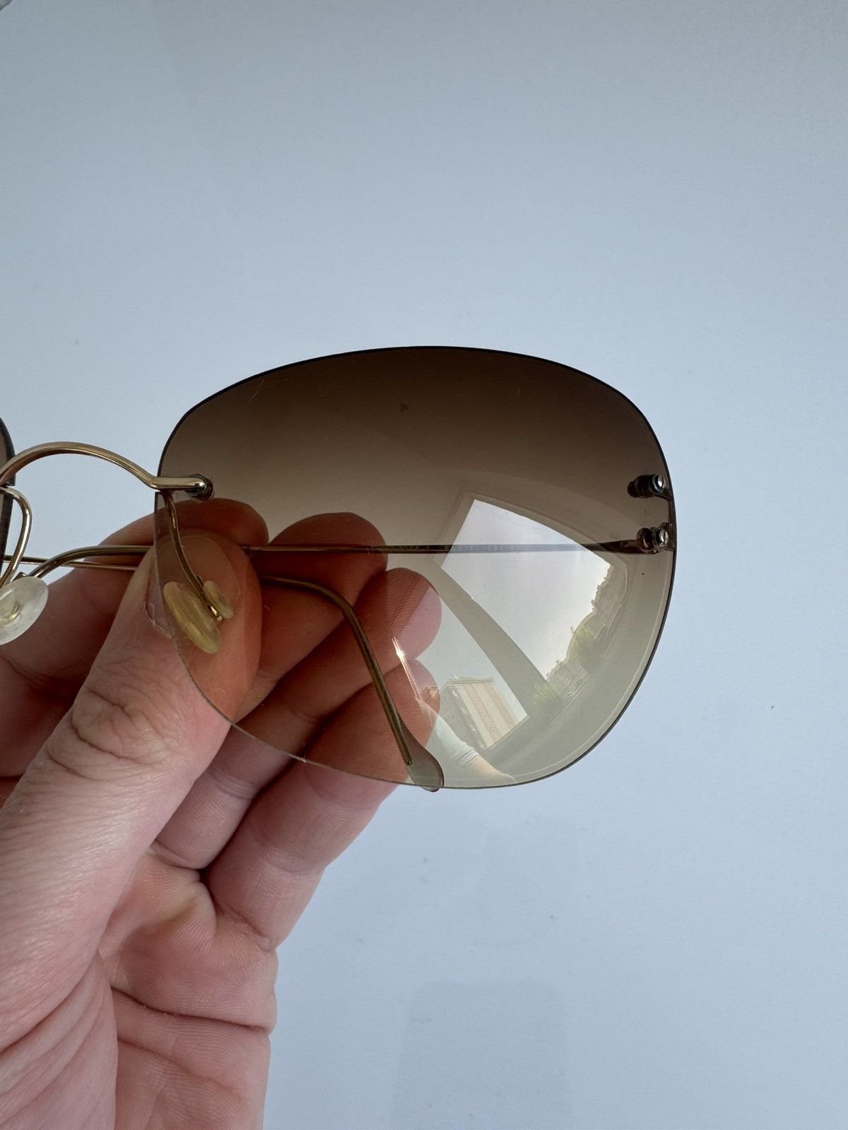Vogue Vogue Sunglasses Women’s Gold Size ONE SIZE - 8 Thumbnail