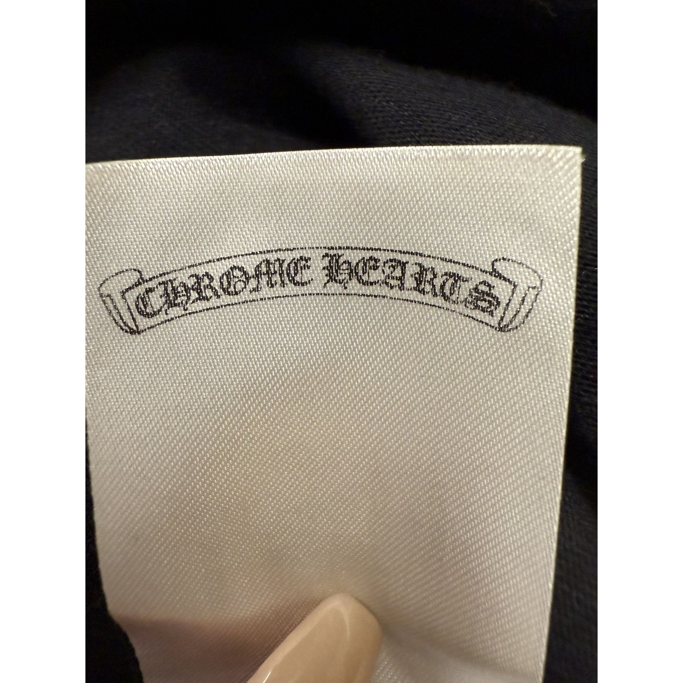 Chrome Hearts Chrome Hearts Long Sleeve Black Shirt W/ Blue Cross Graphics Size US S / EU 44-46 / 1 - 12 Thumbnail