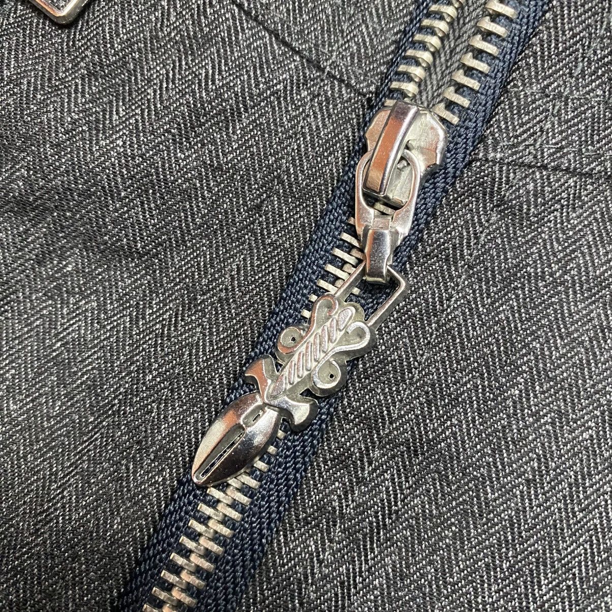 If Six Was Nine Spinash Bikers Denim Jacket Size US M / EU 48-50 / 2 - 9 Thumbnail