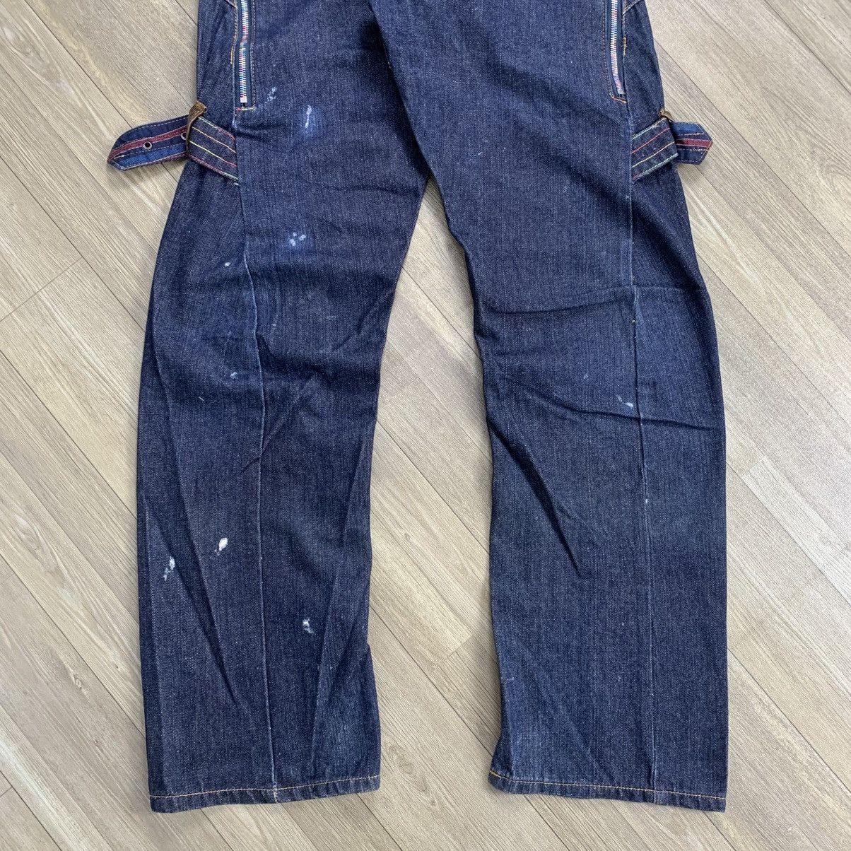 20471120 BreathMINt Double Waist Lgb Ifsix GOA Style Denim Pants Size US 32 / EU 48 - 2 Thumbnail