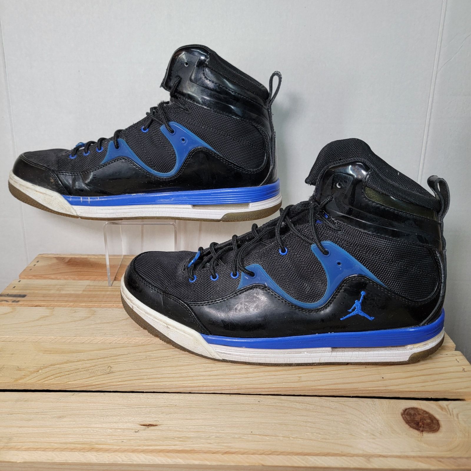 Nike Nike Air Jordan Flight TR 97 Black Game Royal Hi-Top-Size 10 Size US 10 / EU 43 - 1 Thumbnail