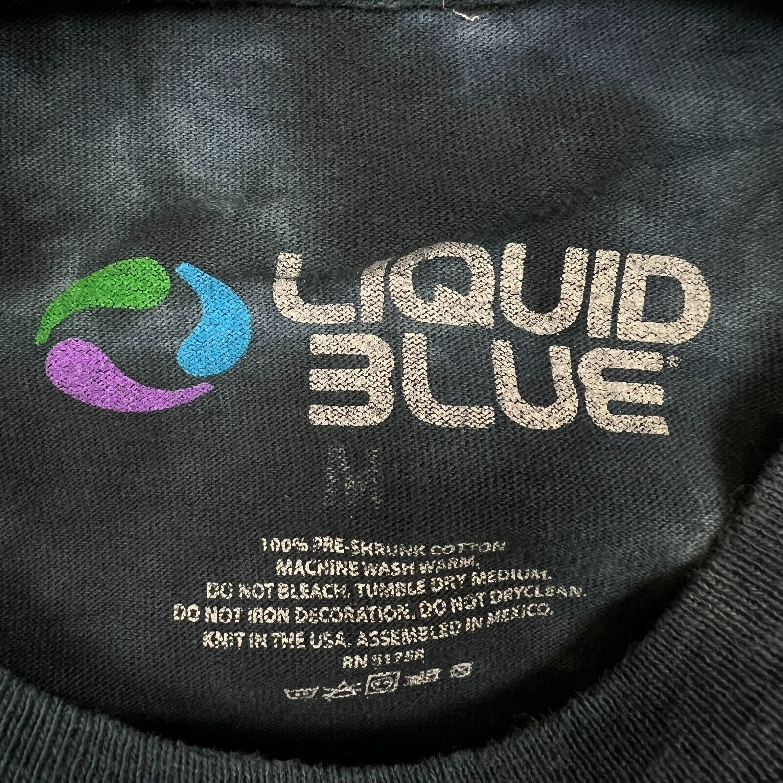 Band Tees × KISS × Liquid Blue VTG 2013 Liquid Blue Kiss T Shirt Medium Tie Dye Band Tee Size US M / EU 48-50 / 2 - 6 Thumbnail