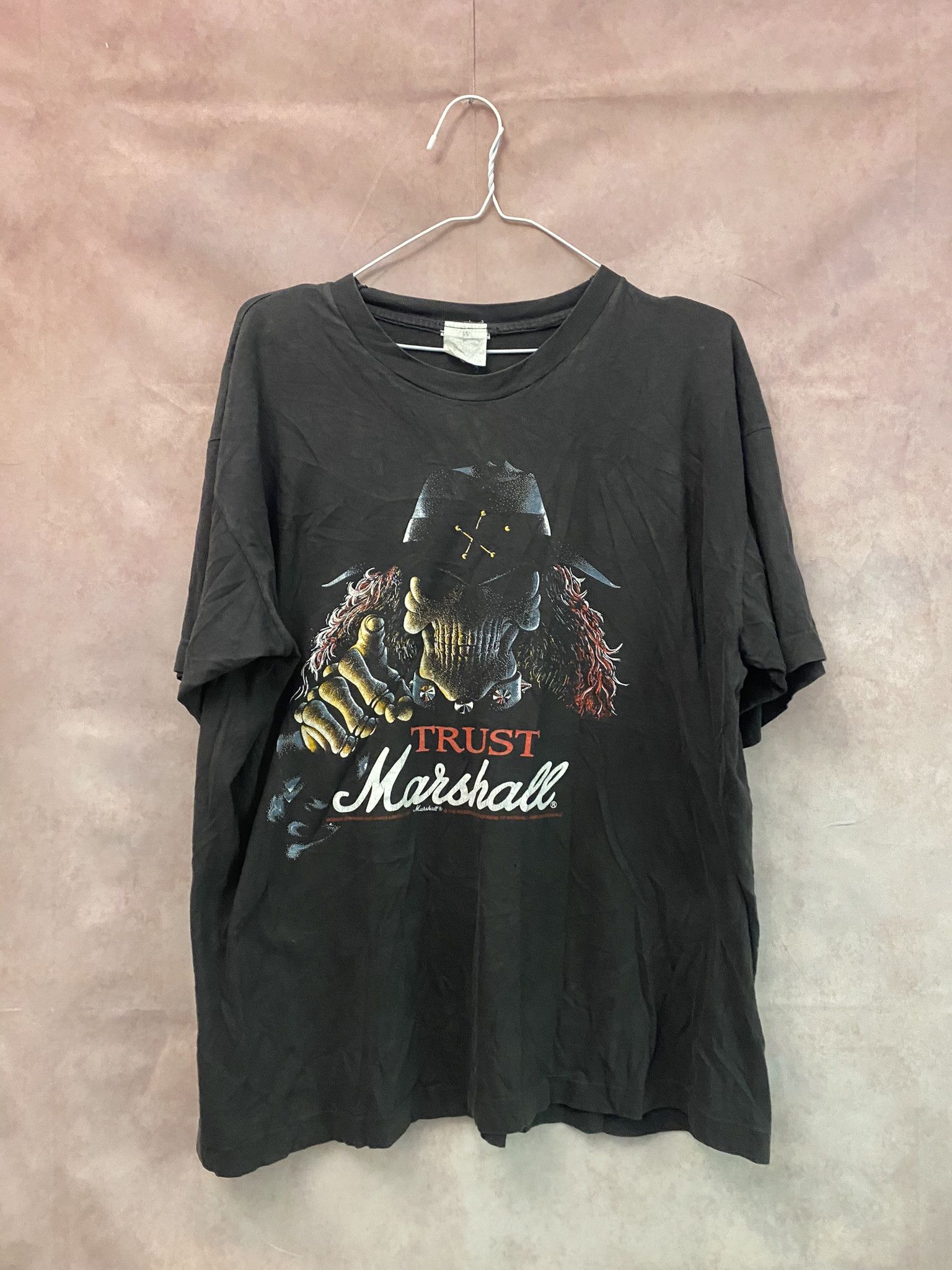 Band Tees × Vintage Marshall Amplification 90s Vintage MusicTaille T-Shirt Size US XL / EU 56 / 4 - 1 Thumbnail