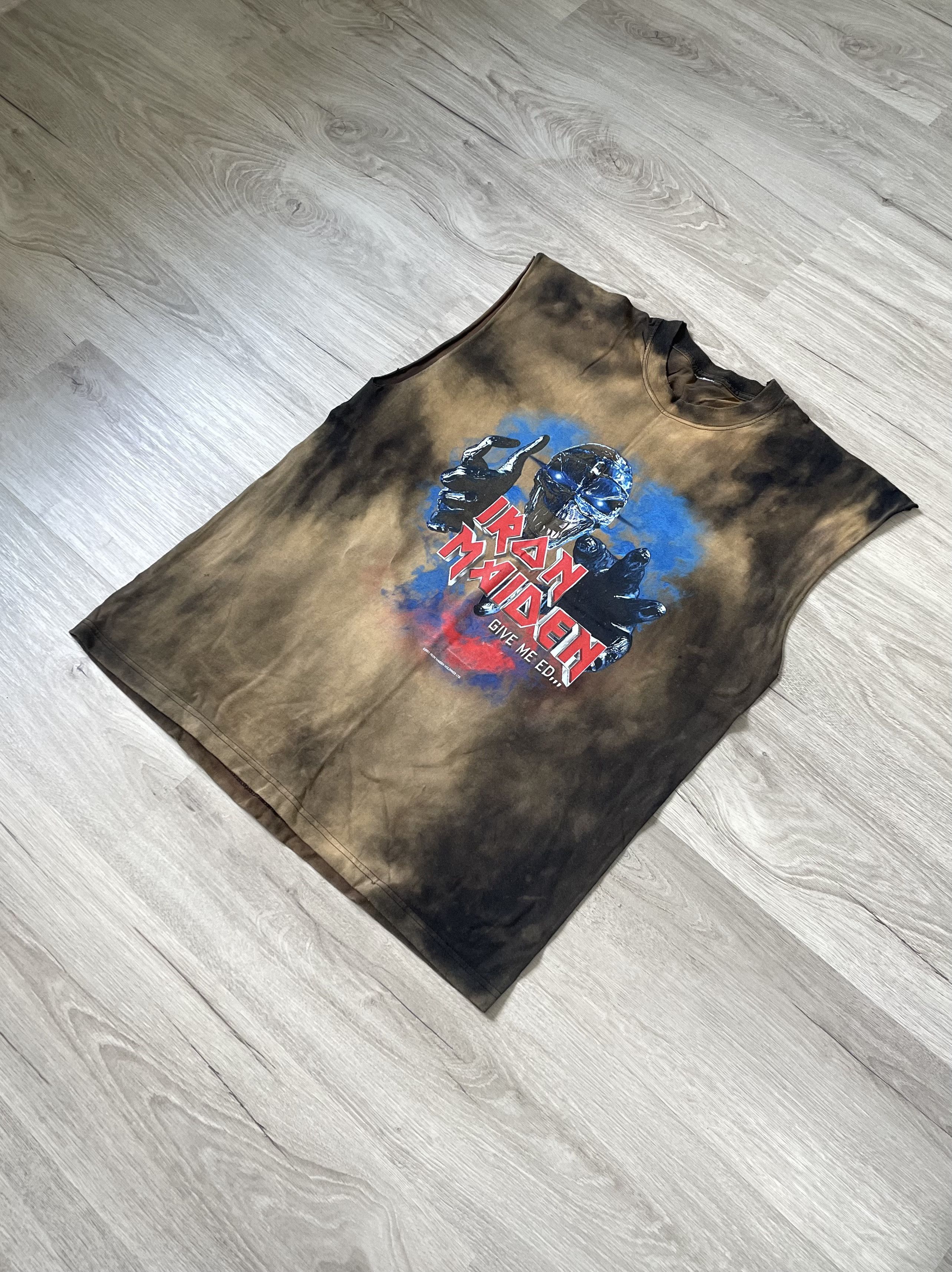 Iron Maiden × Vintage Vintage Men’s Shirt IRON MAIDEN 2003 Tour Size US L / EU 52-54 / 3 - 2 Thumbnail