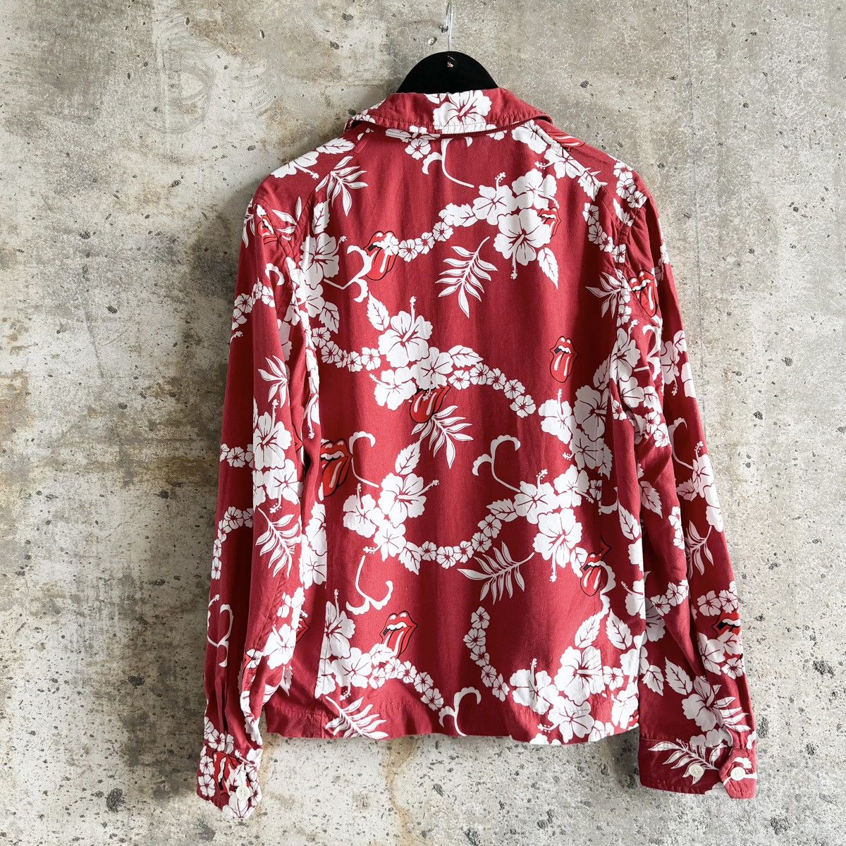 Comme des Garcons Homme Plus × The Rolling Stones CDG homme Plus AD2005 Rolling Stones Hawaiian Zip Shirt Size US S / EU 44-46 / 1 - 4 Thumbnail