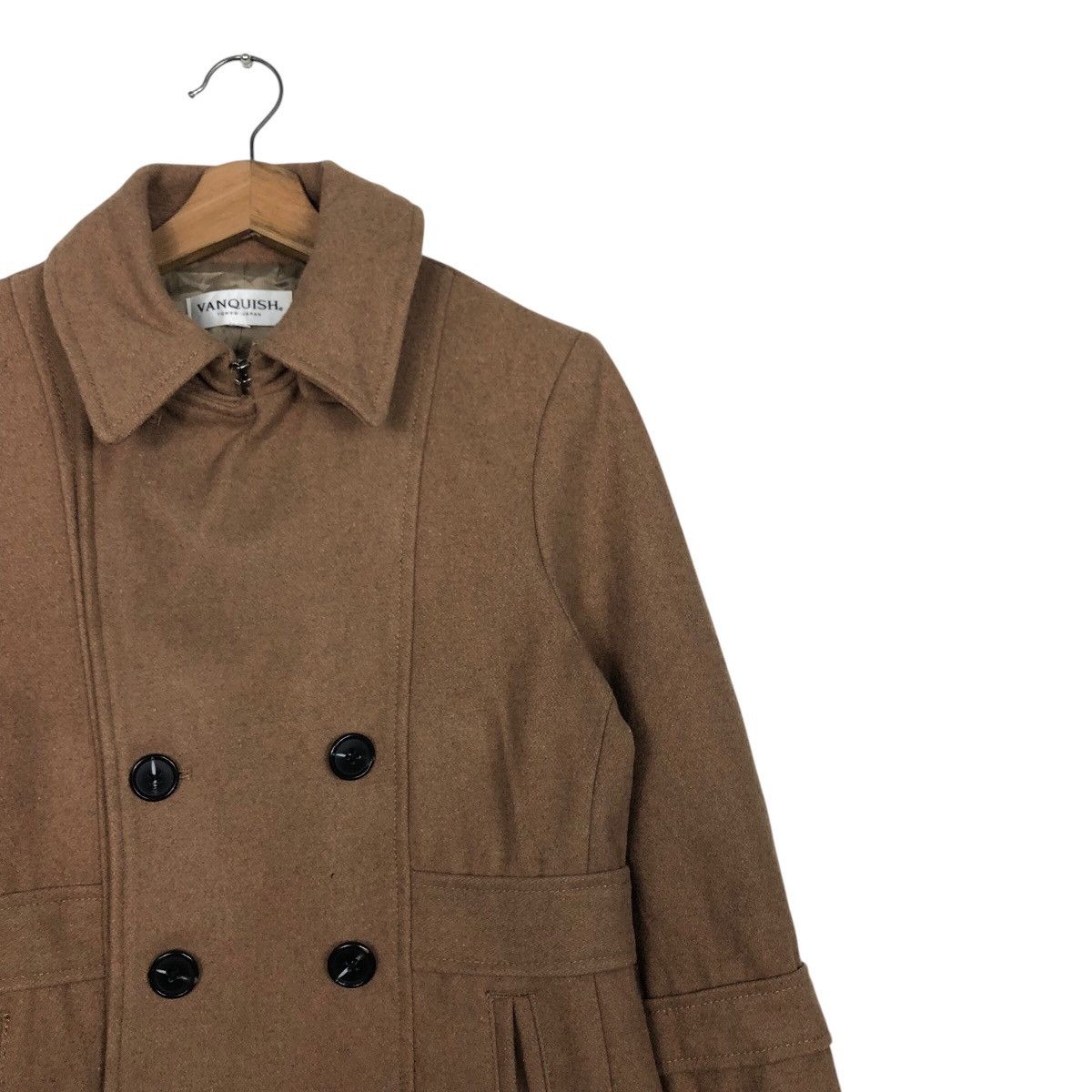 Japanese Brand × Vanquish 📌Vintage Wool Jacket Vanquish Double Breast Issey Miyake Size US S / EU 44-46 / 1 - 7 Thumbnail