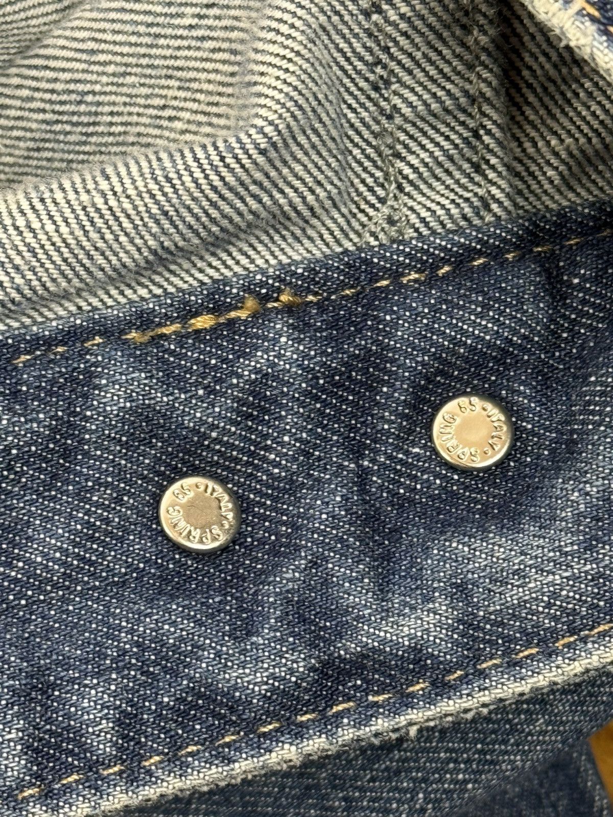 Dsquared2 00s Vintage Dsquared2 Archive Denim Jacket Blue Size ~M Size M / US 6-8 / IT 42-44 - 10 Thumbnail