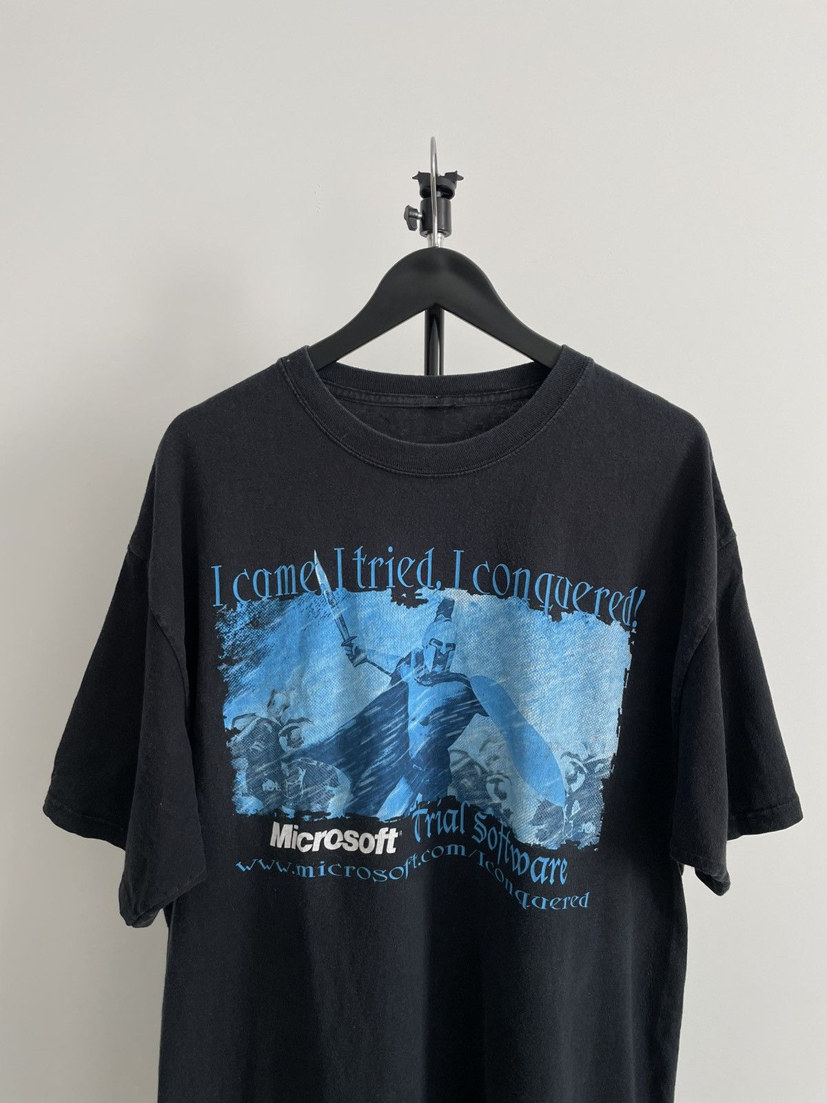Microsoft Vintage 00’s Microsoft Promo T-Shirt 300 Spartans Movie Y2K Size US L / EU 52-54 / 3 - 4 Thumbnail
