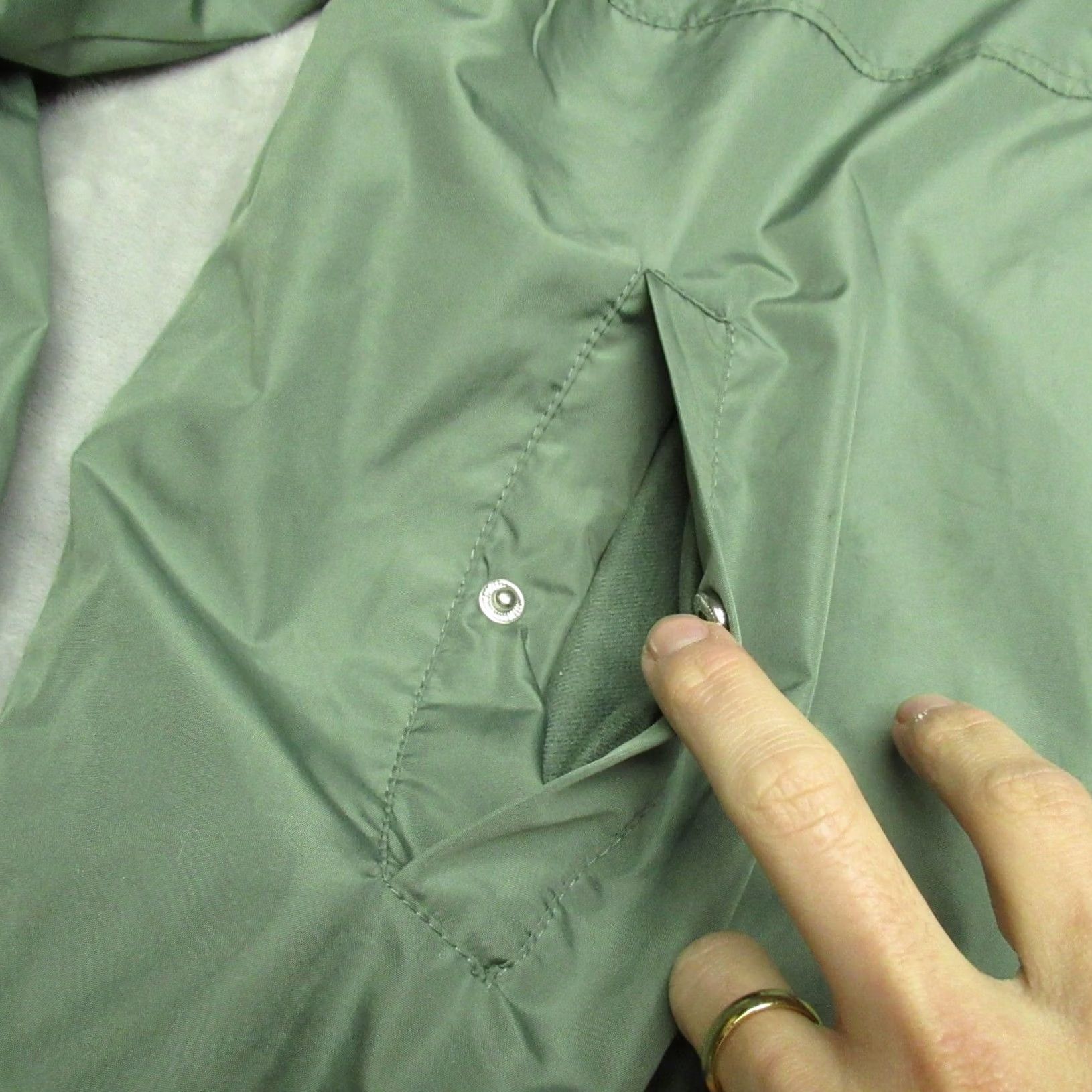 Spyder Spyder Jacket Mens L Green White Full Zip Lightweight Windbreaker Wind-Resistant Outdoor Casual Size US L / EU 52-54 / 3 - 3 Thumbnail